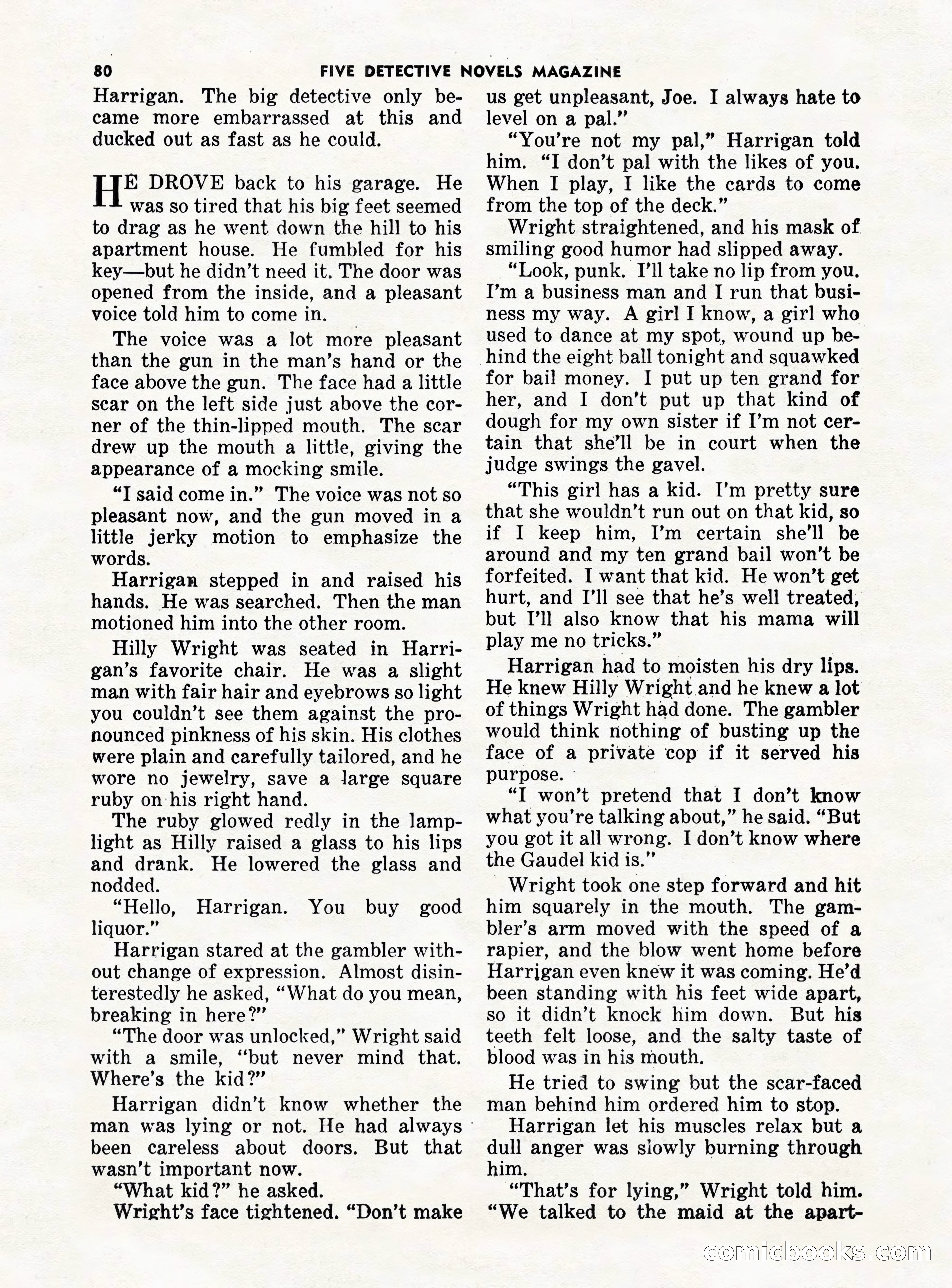 5 Detective Novels Magazine — page 80 of 132