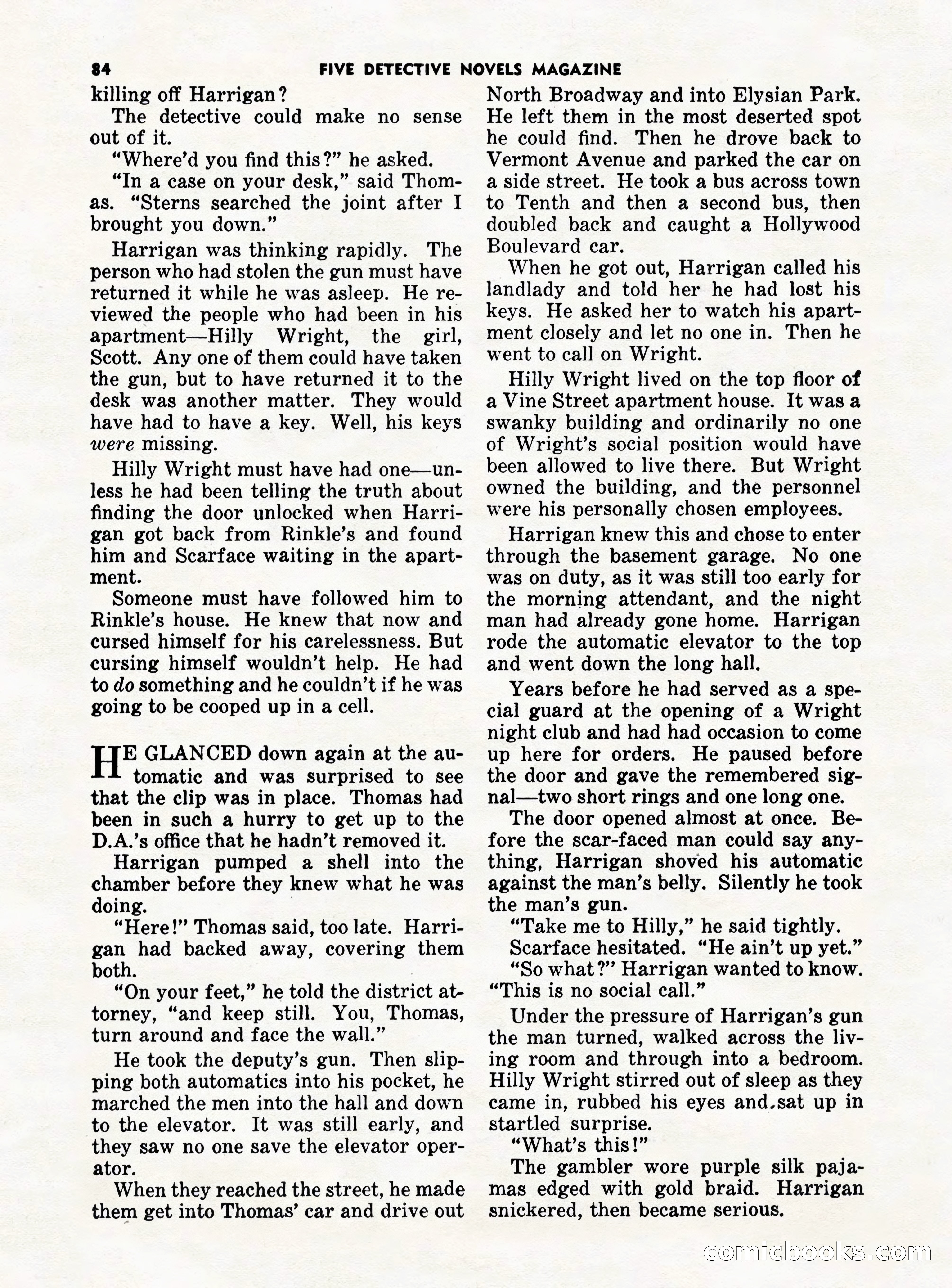 5 Detective Novels Magazine — page 84 of 132