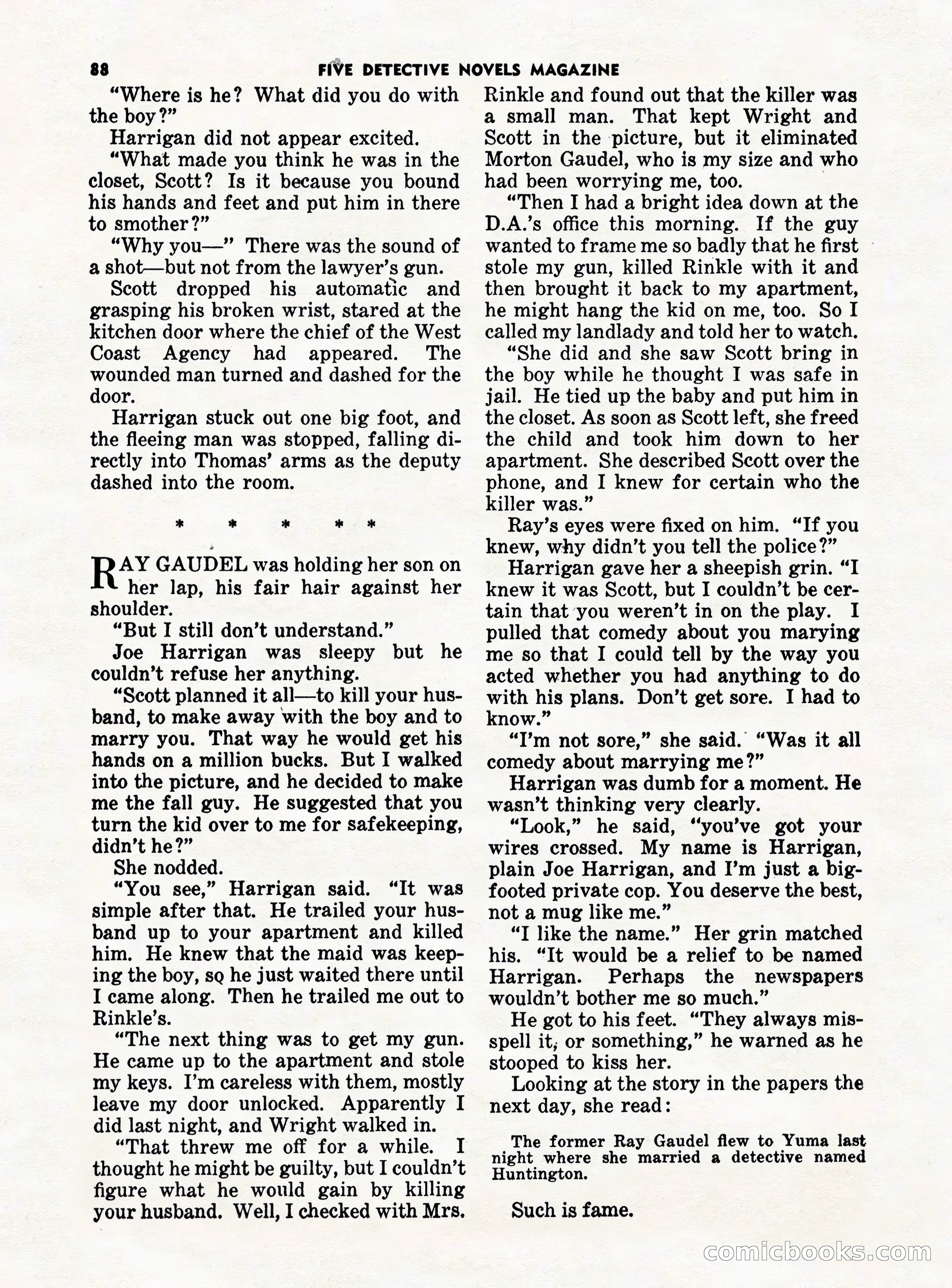 5 Detective Novels Magazine — page 88 of 132