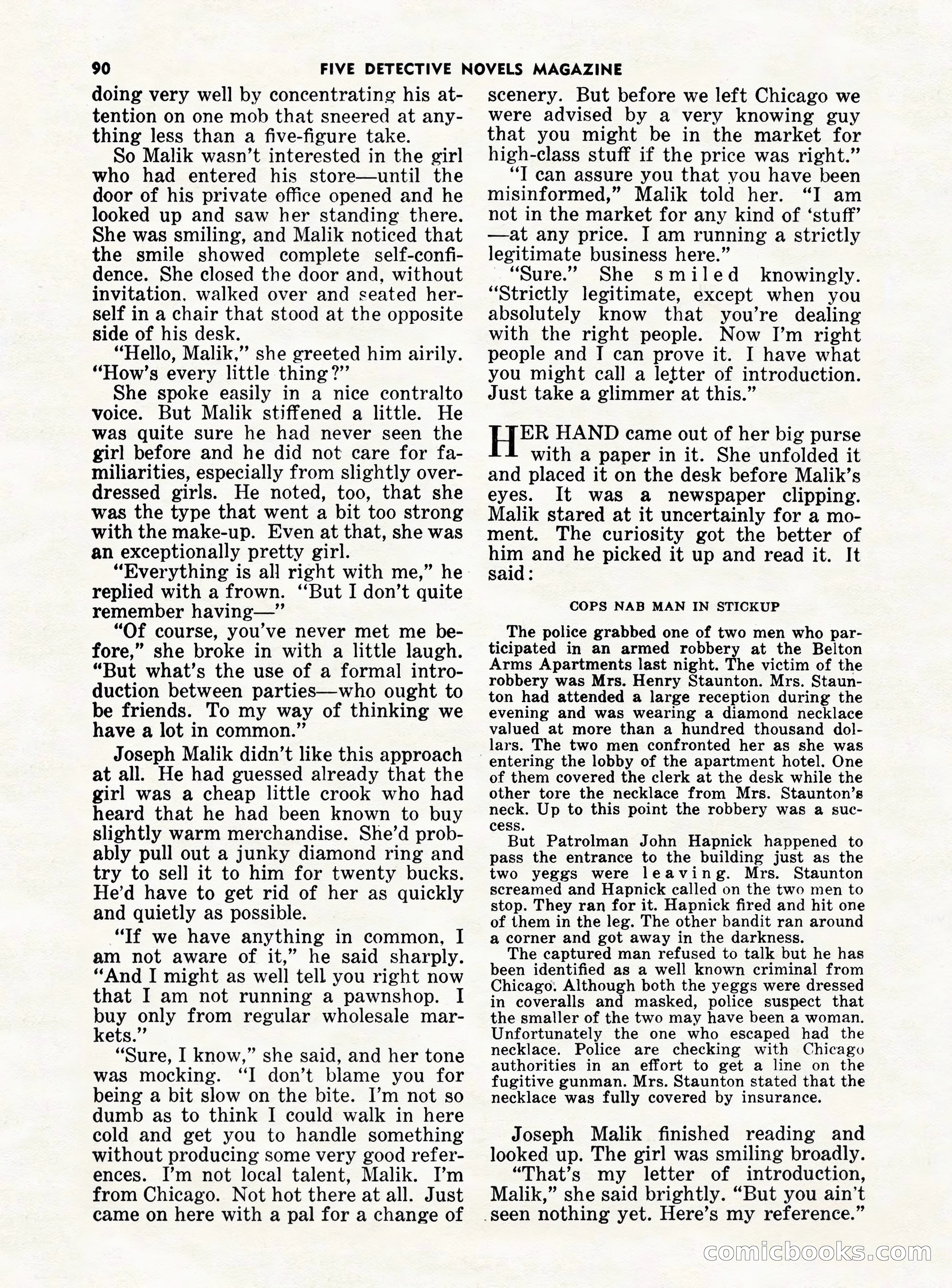 5 Detective Novels Magazine — page 90 of 132