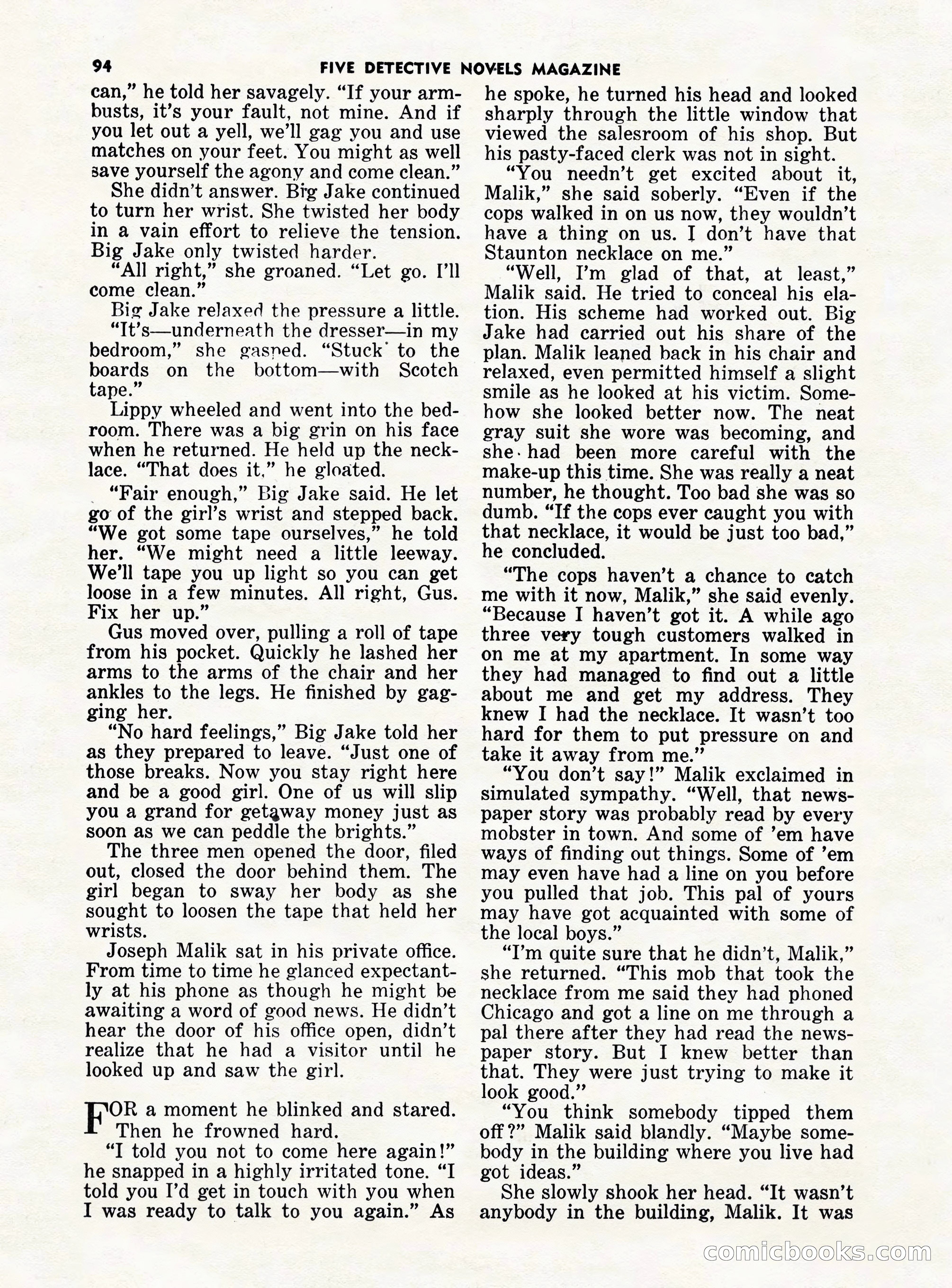 5 Detective Novels Magazine — page 94 of 132