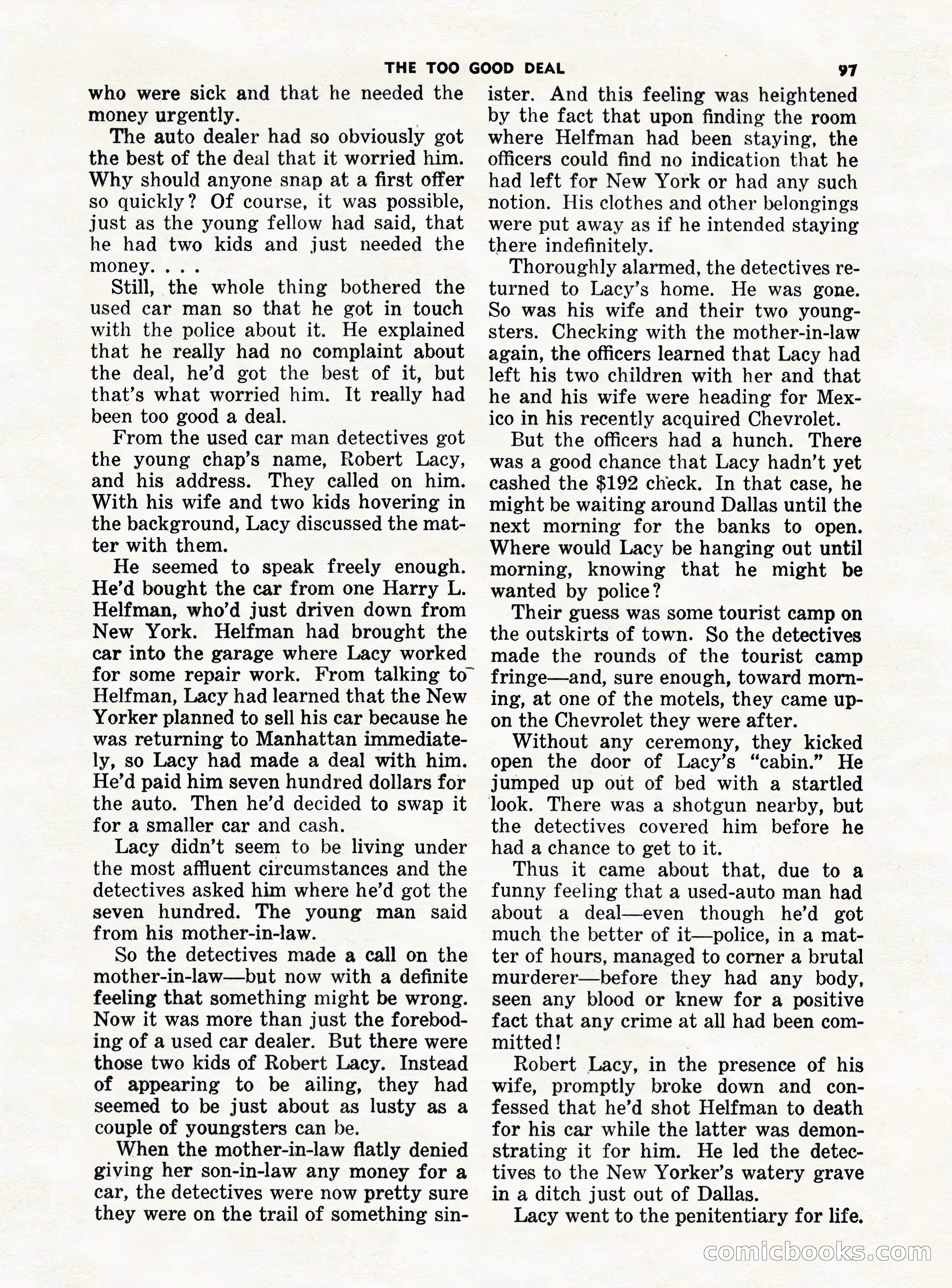 5 Detective Novels Magazine — page 97 of 132