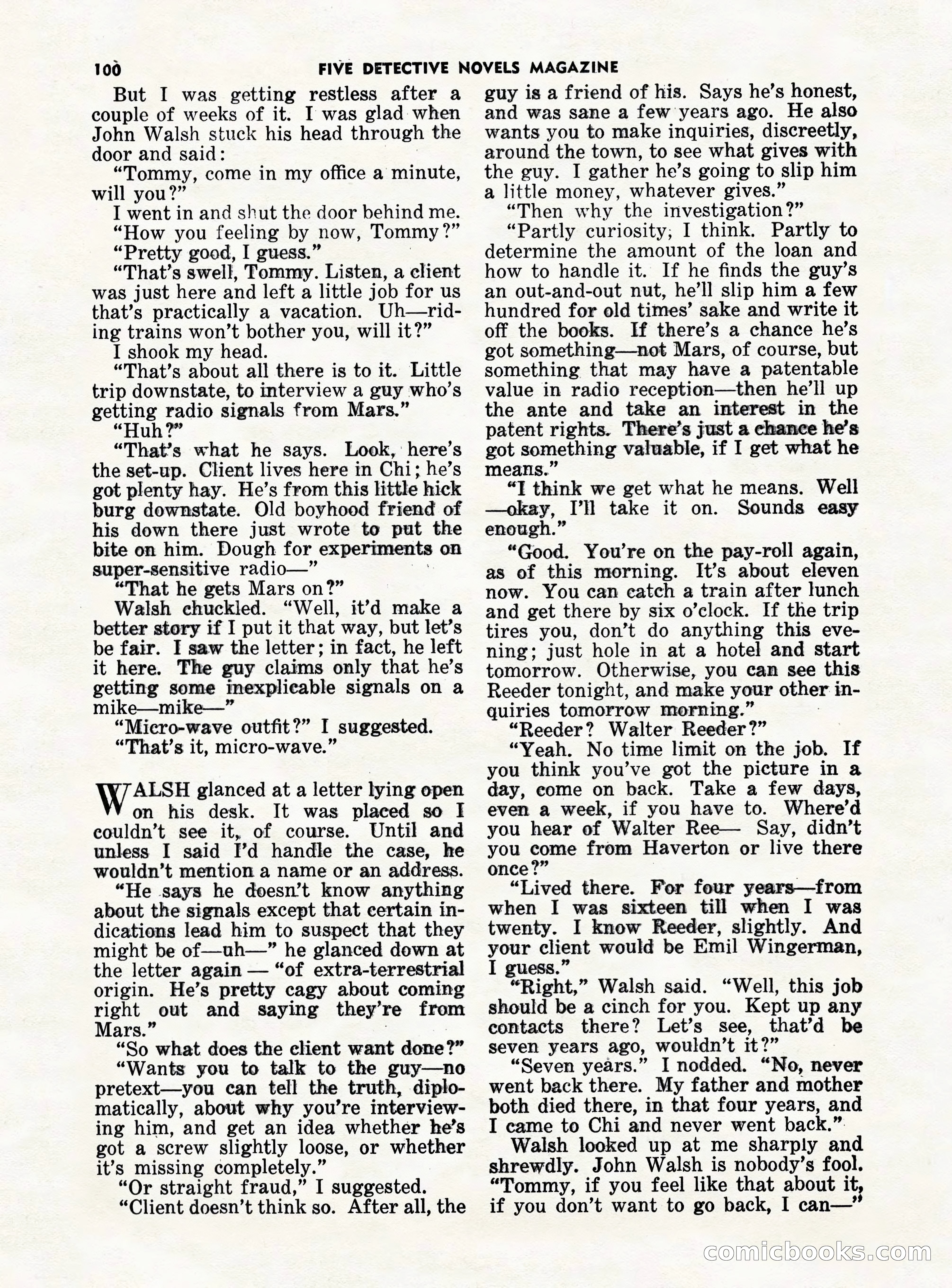 5 Detective Novels Magazine — page 100 of 132