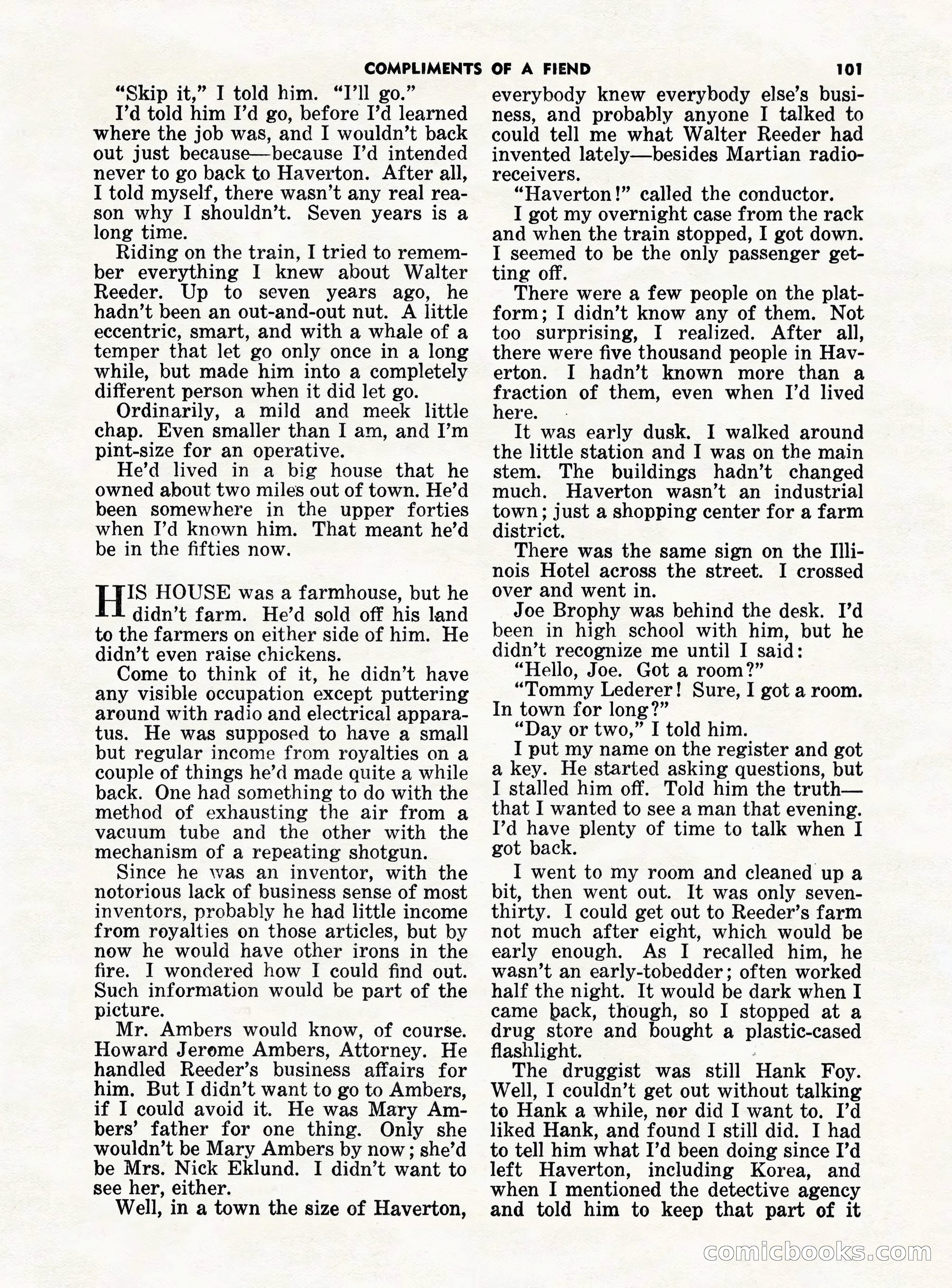 5 Detective Novels Magazine — page 101 of 132