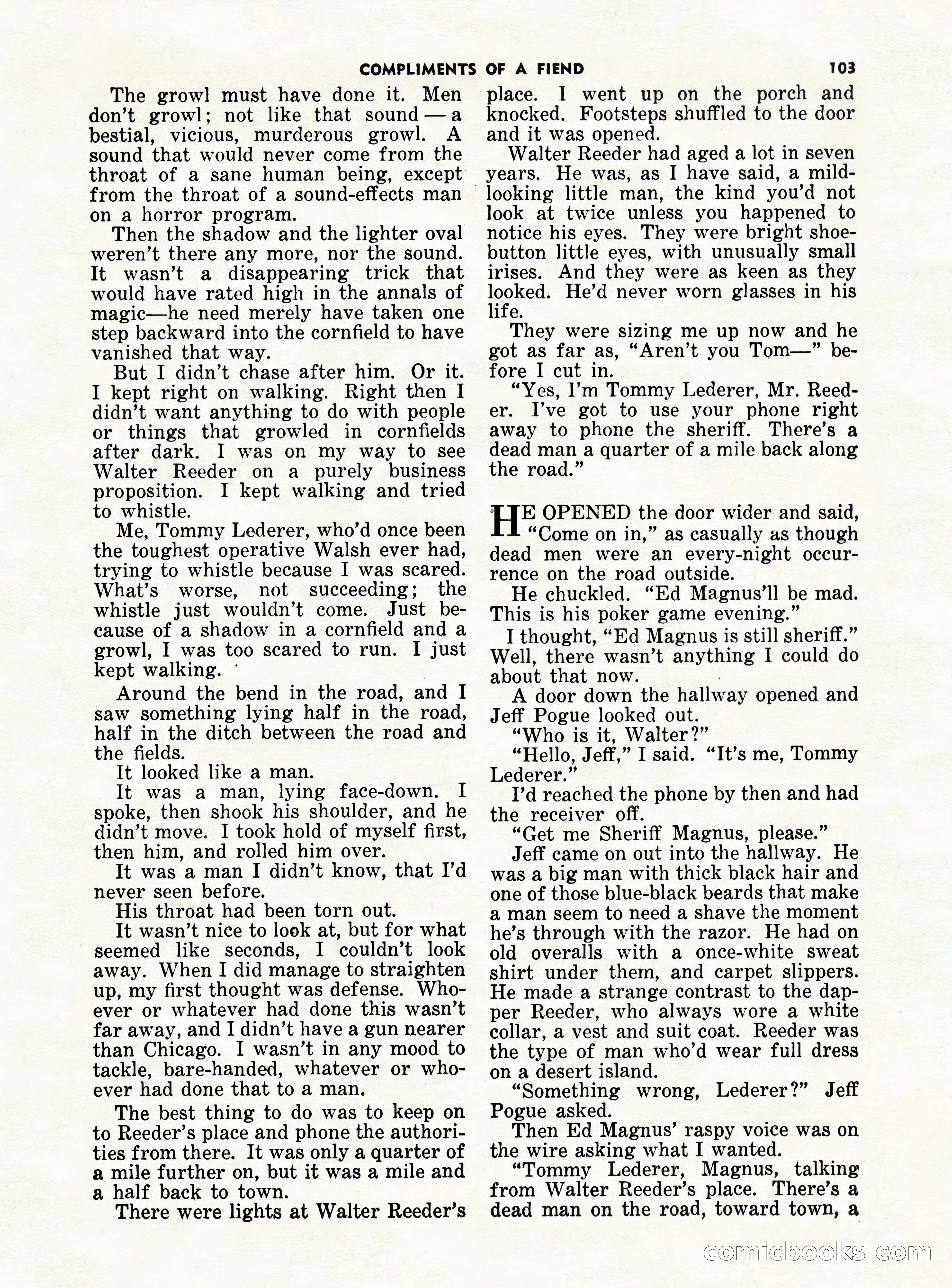 5 Detective Novels Magazine — page 103 of 132