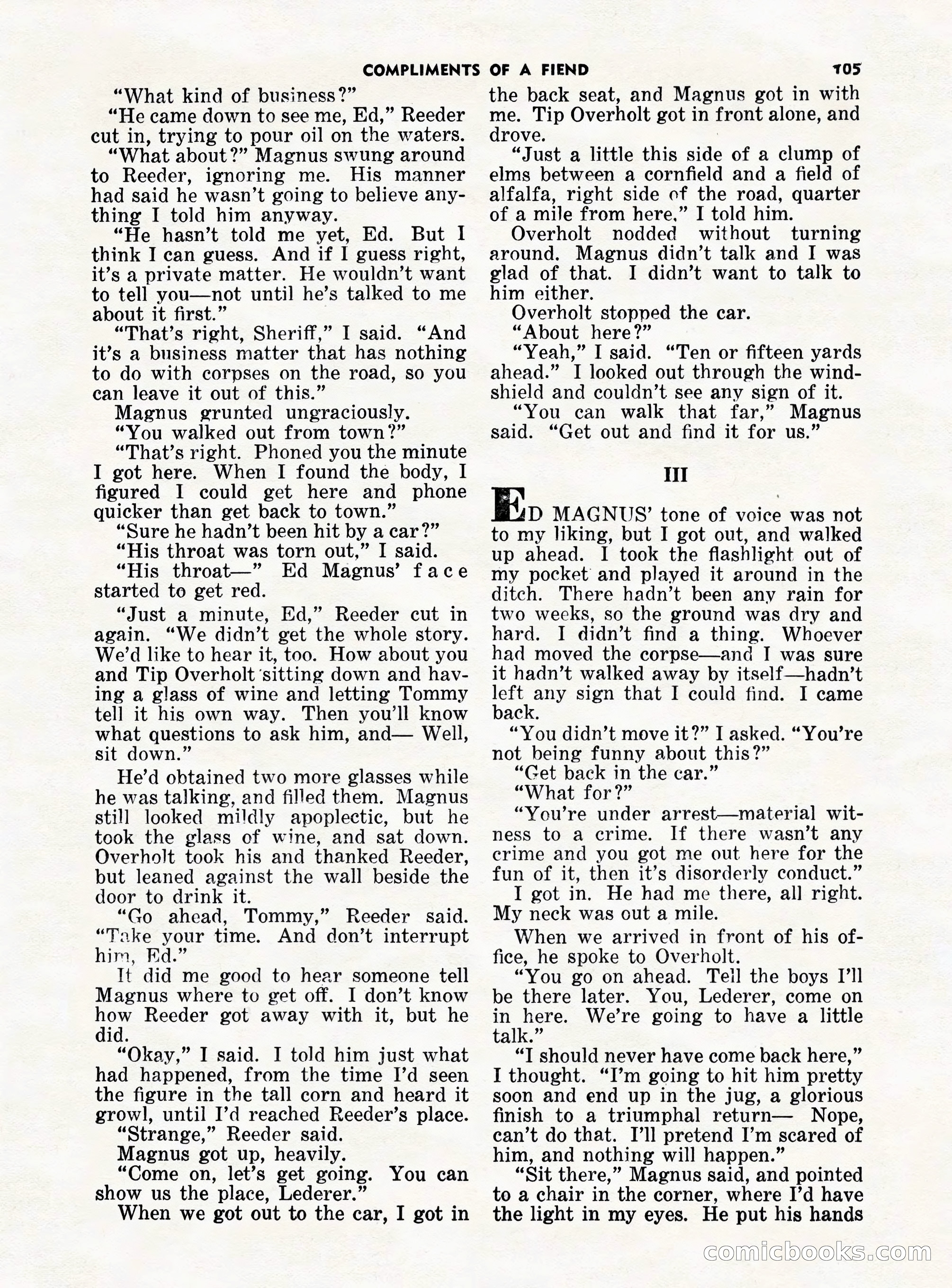 5 Detective Novels Magazine — page 105 of 132