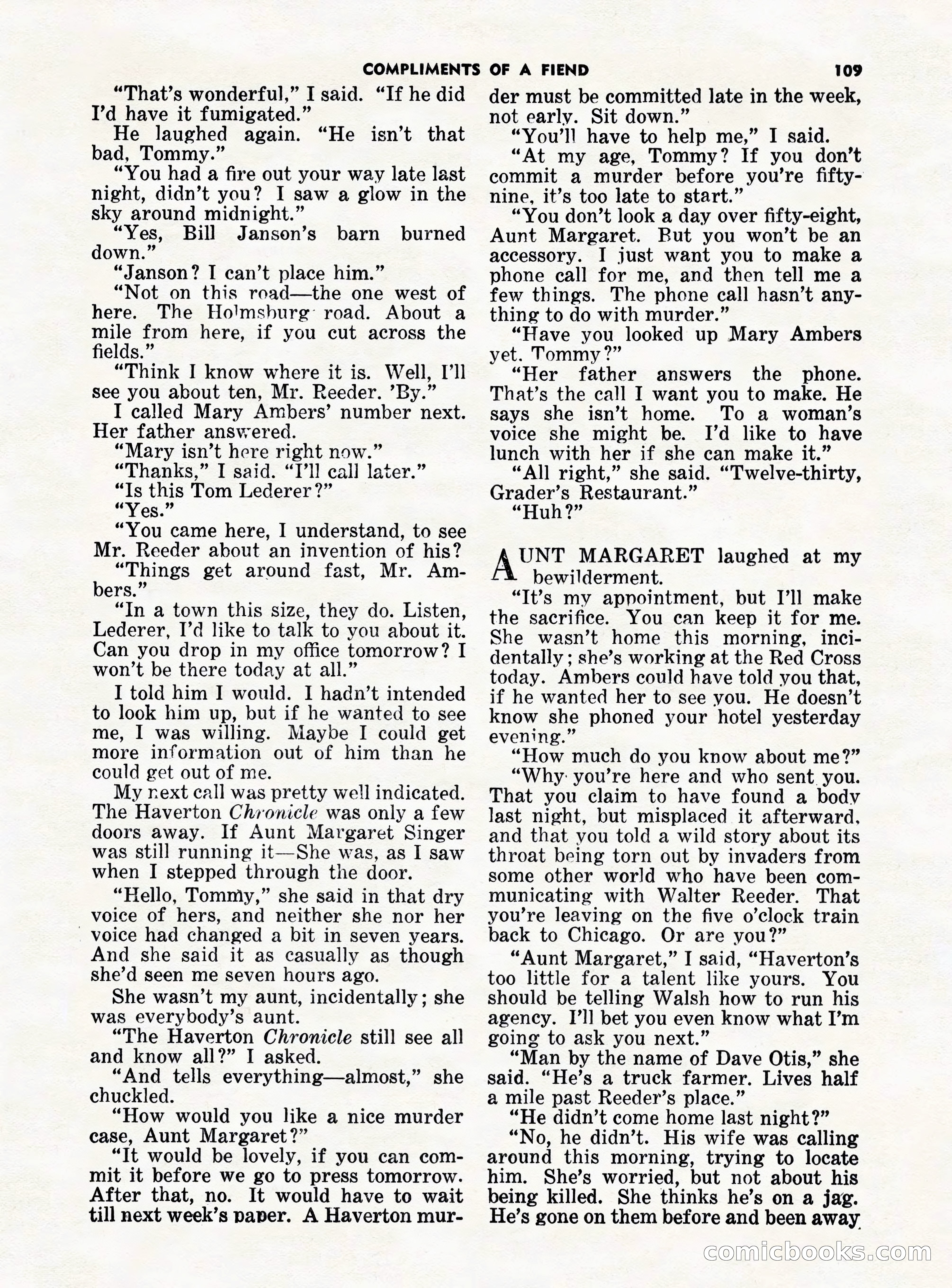 5 Detective Novels Magazine — page 109 of 132