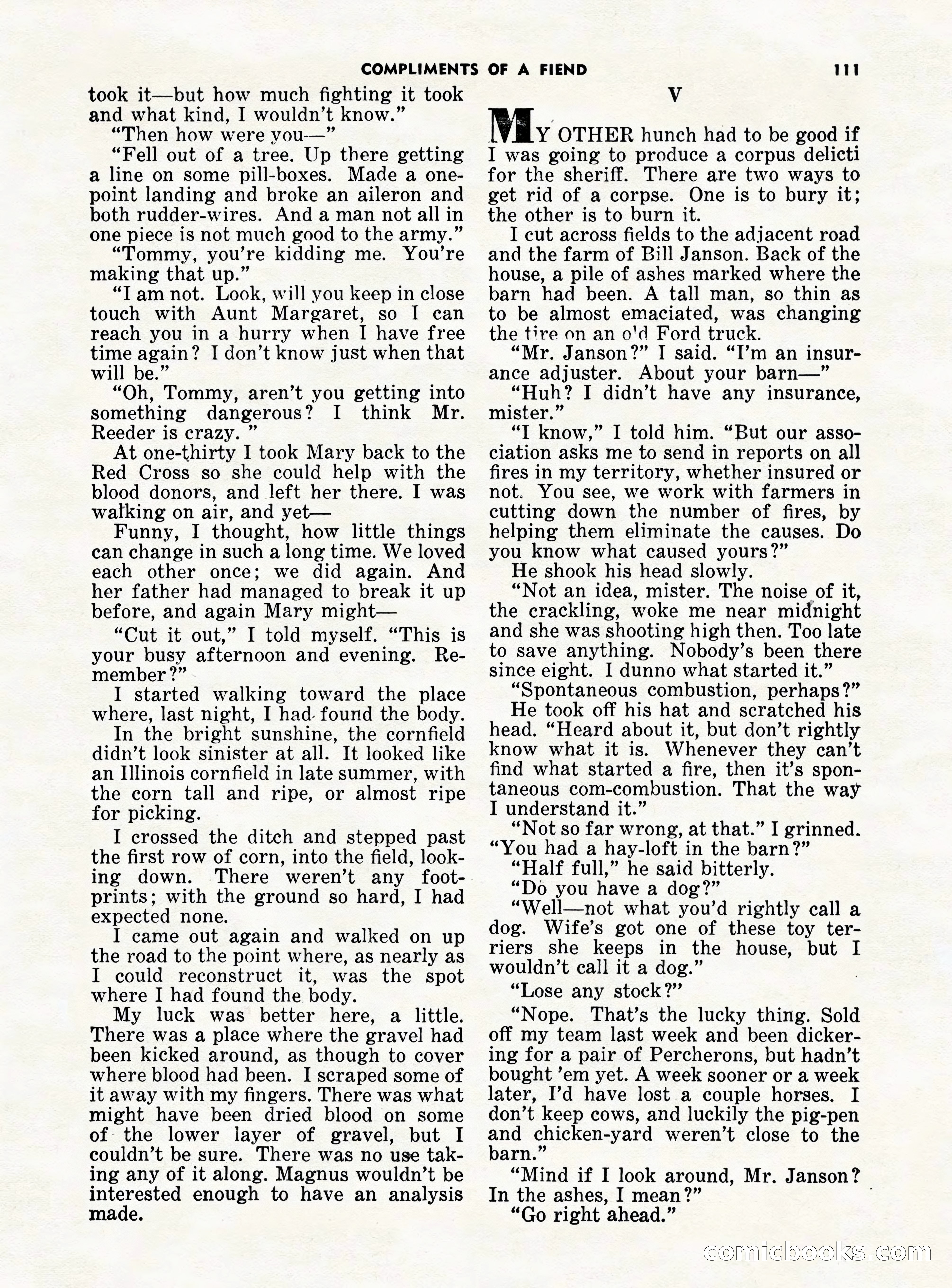 5 Detective Novels Magazine — page 111 of 132