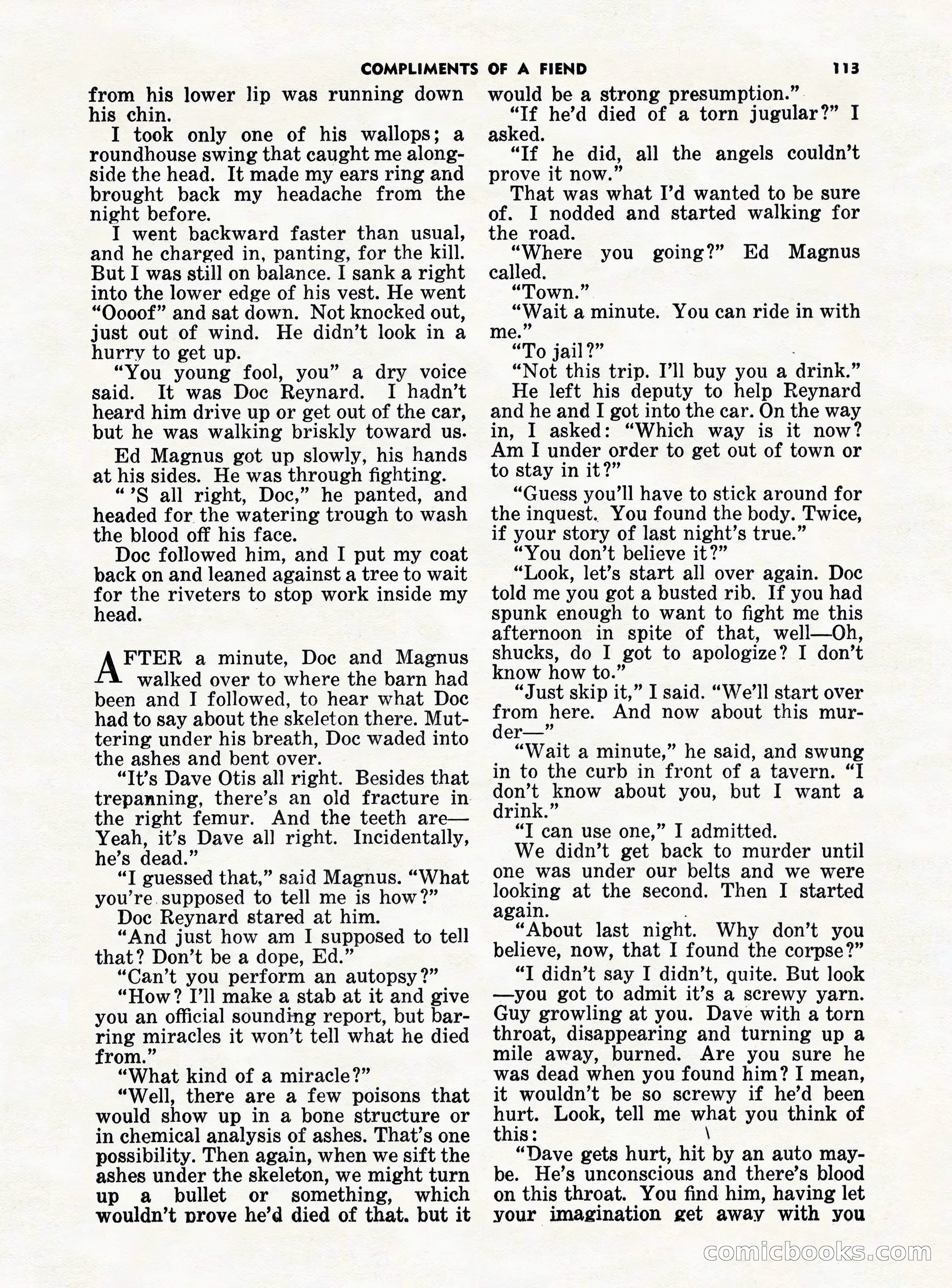 5 Detective Novels Magazine — page 113 of 132