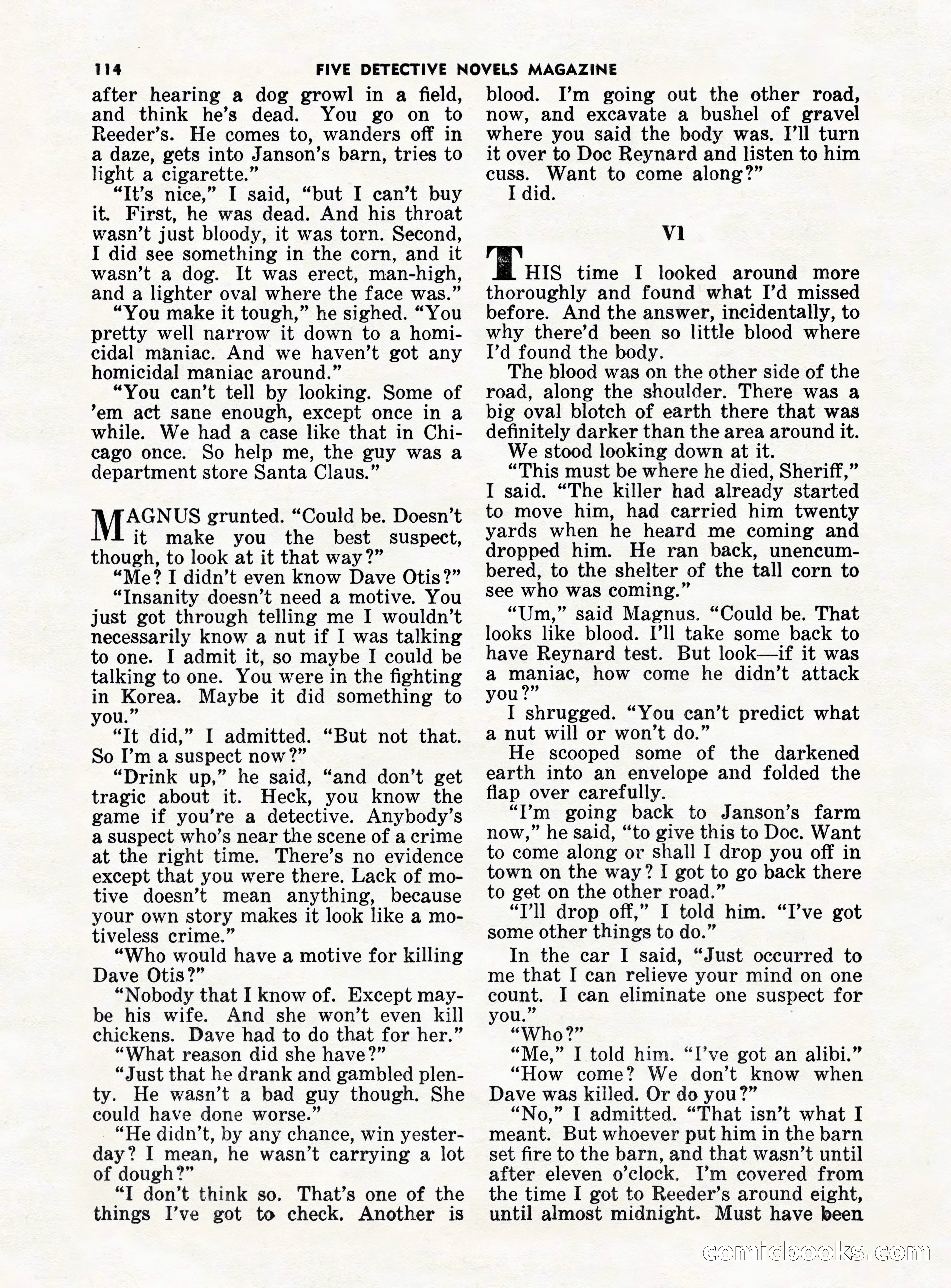 5 Detective Novels Magazine — page 114 of 132