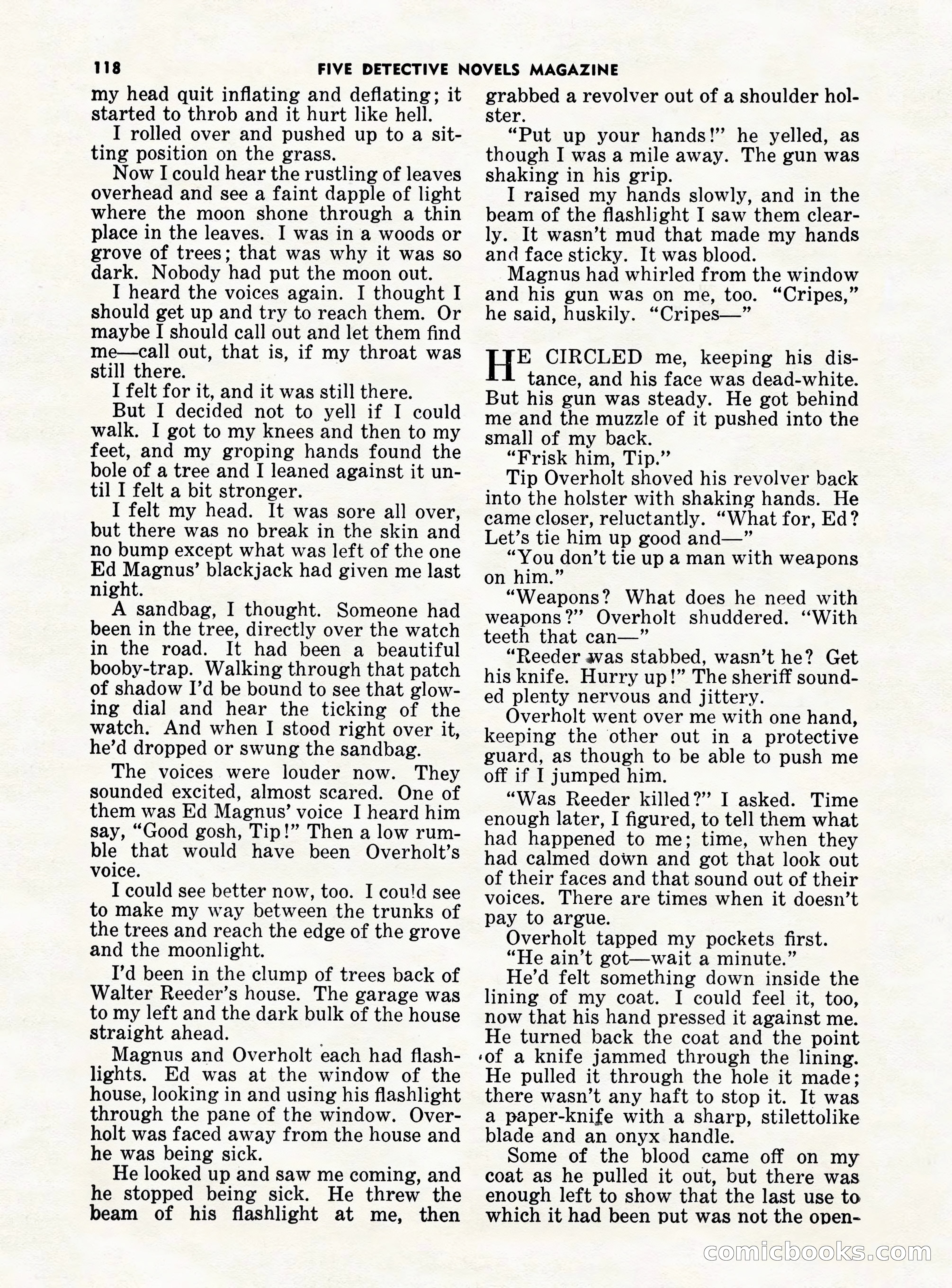5 Detective Novels Magazine — page 118 of 132