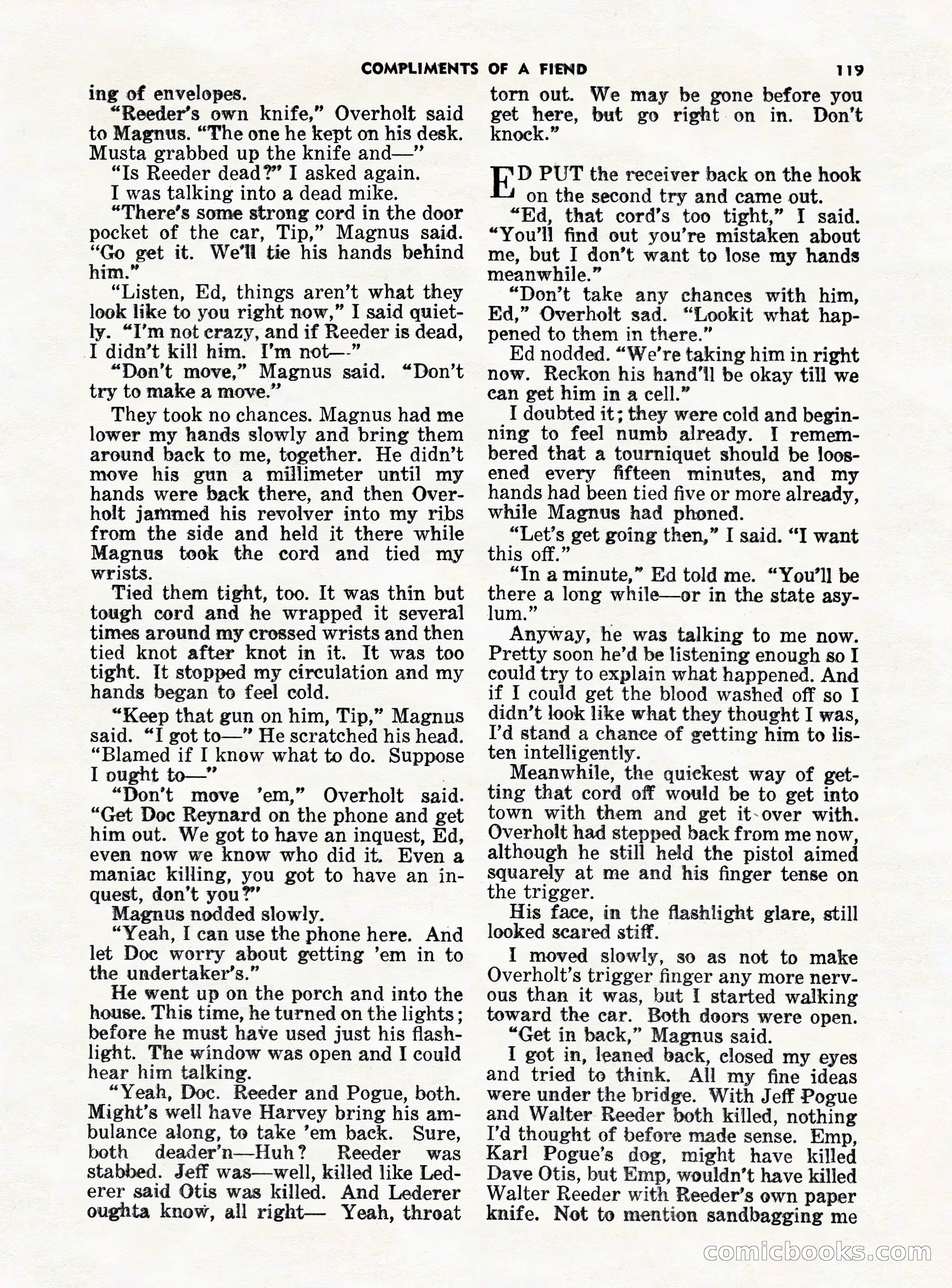 5 Detective Novels Magazine — page 119 of 132