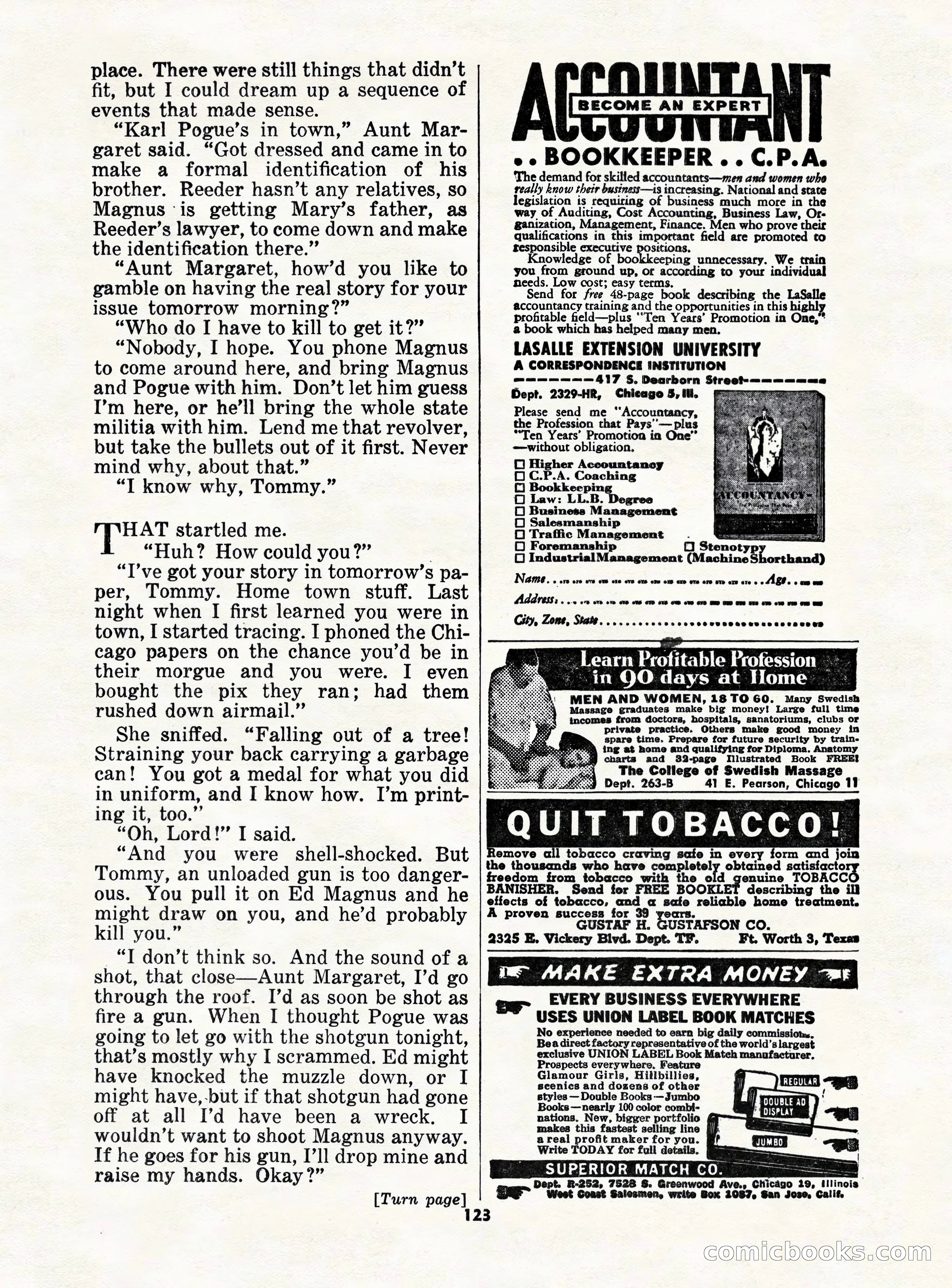 5 Detective Novels Magazine — page 123 of 132