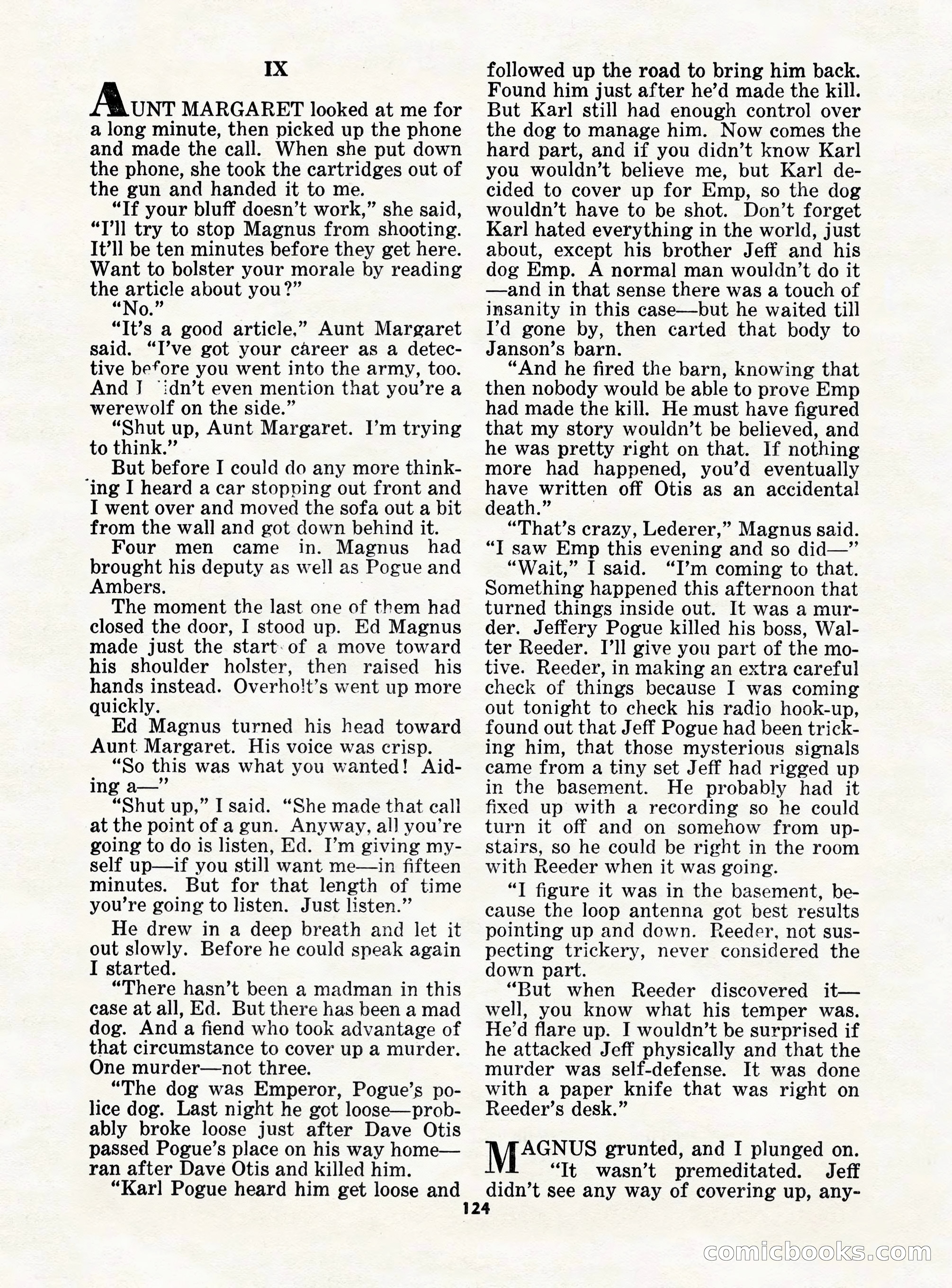 5 Detective Novels Magazine — page 124 of 132
