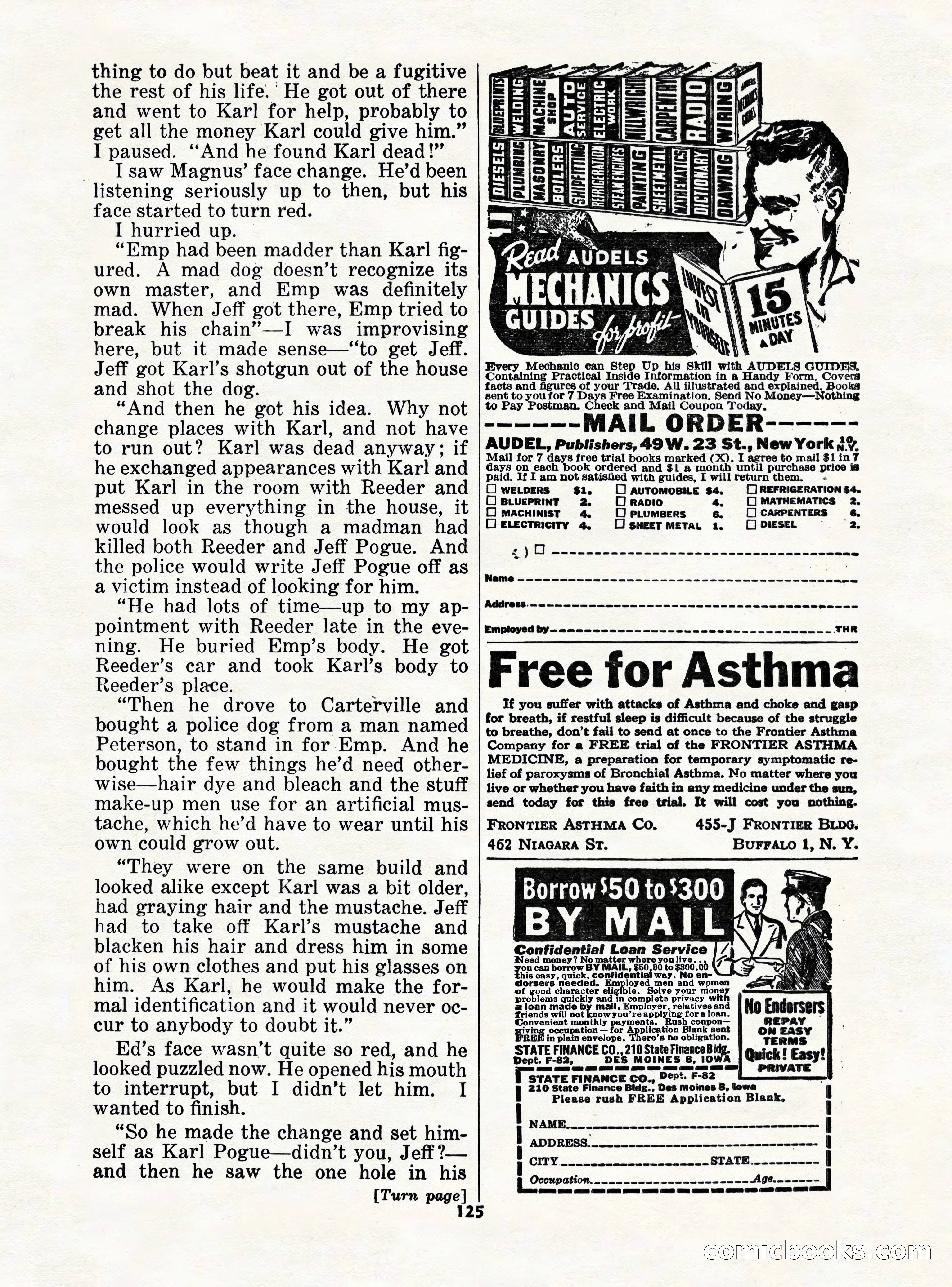 5 Detective Novels Magazine — page 125 of 132