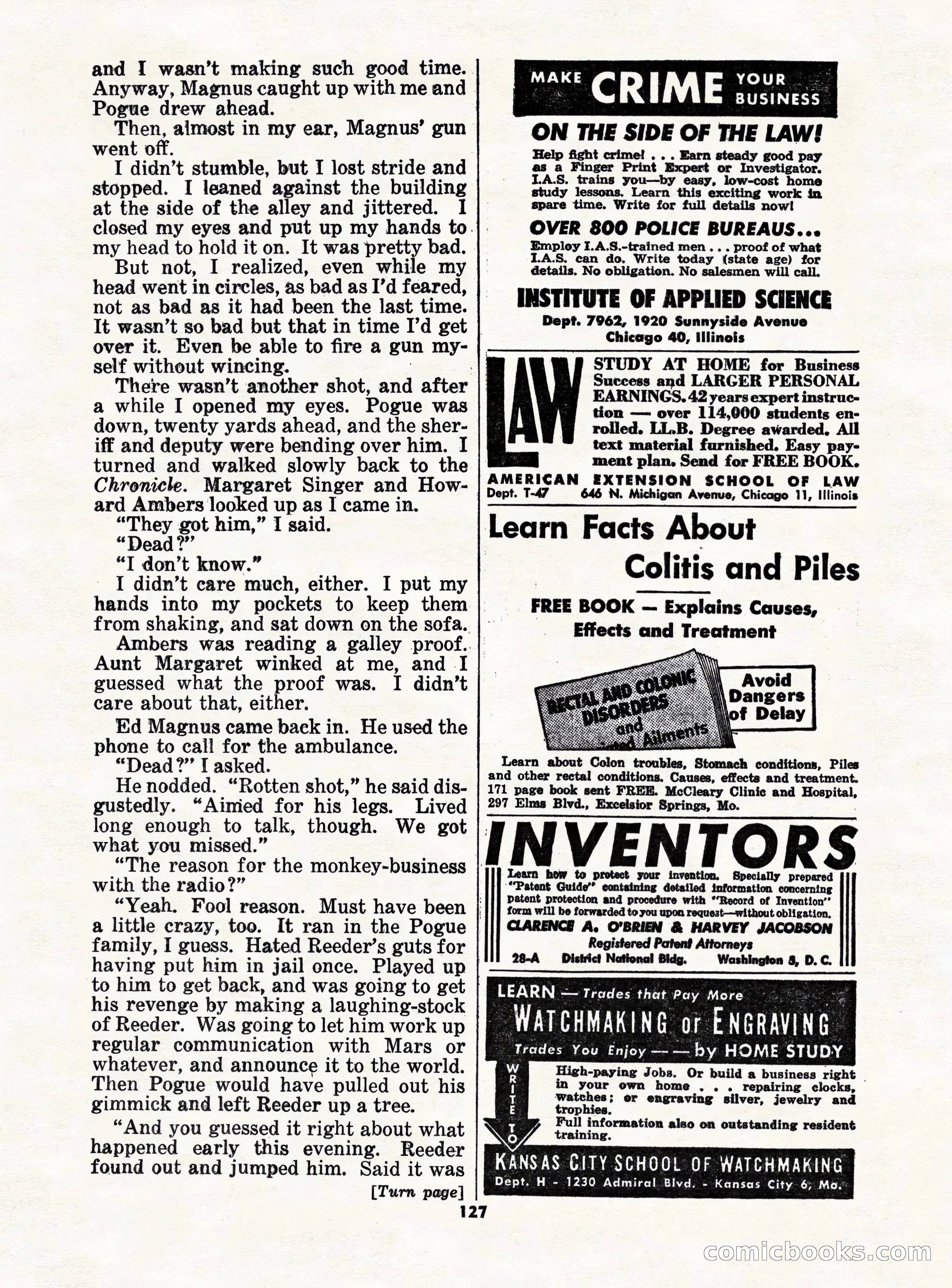 5 Detective Novels Magazine — page 127 of 132
