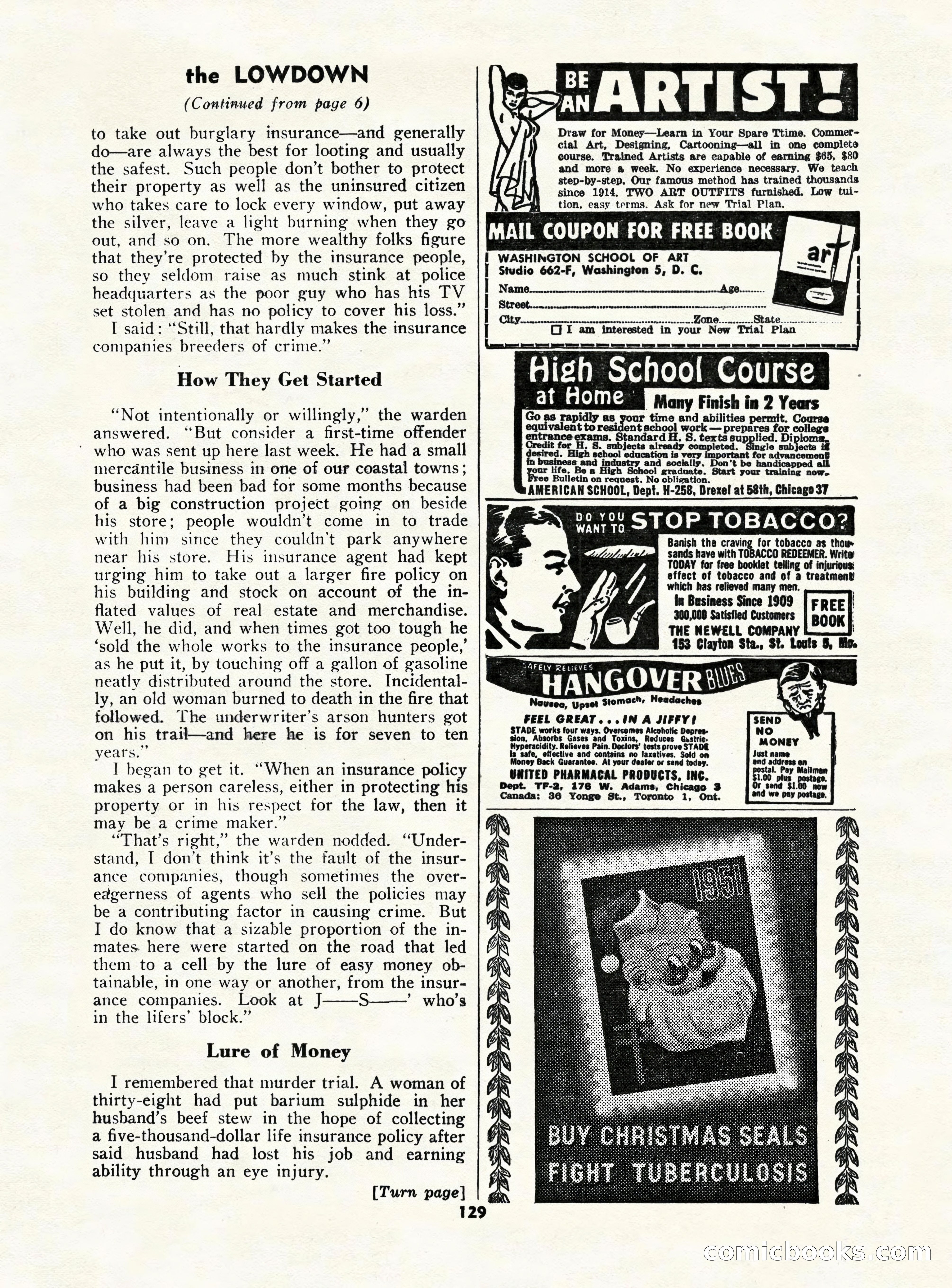 5 Detective Novels Magazine — page 129 of 132