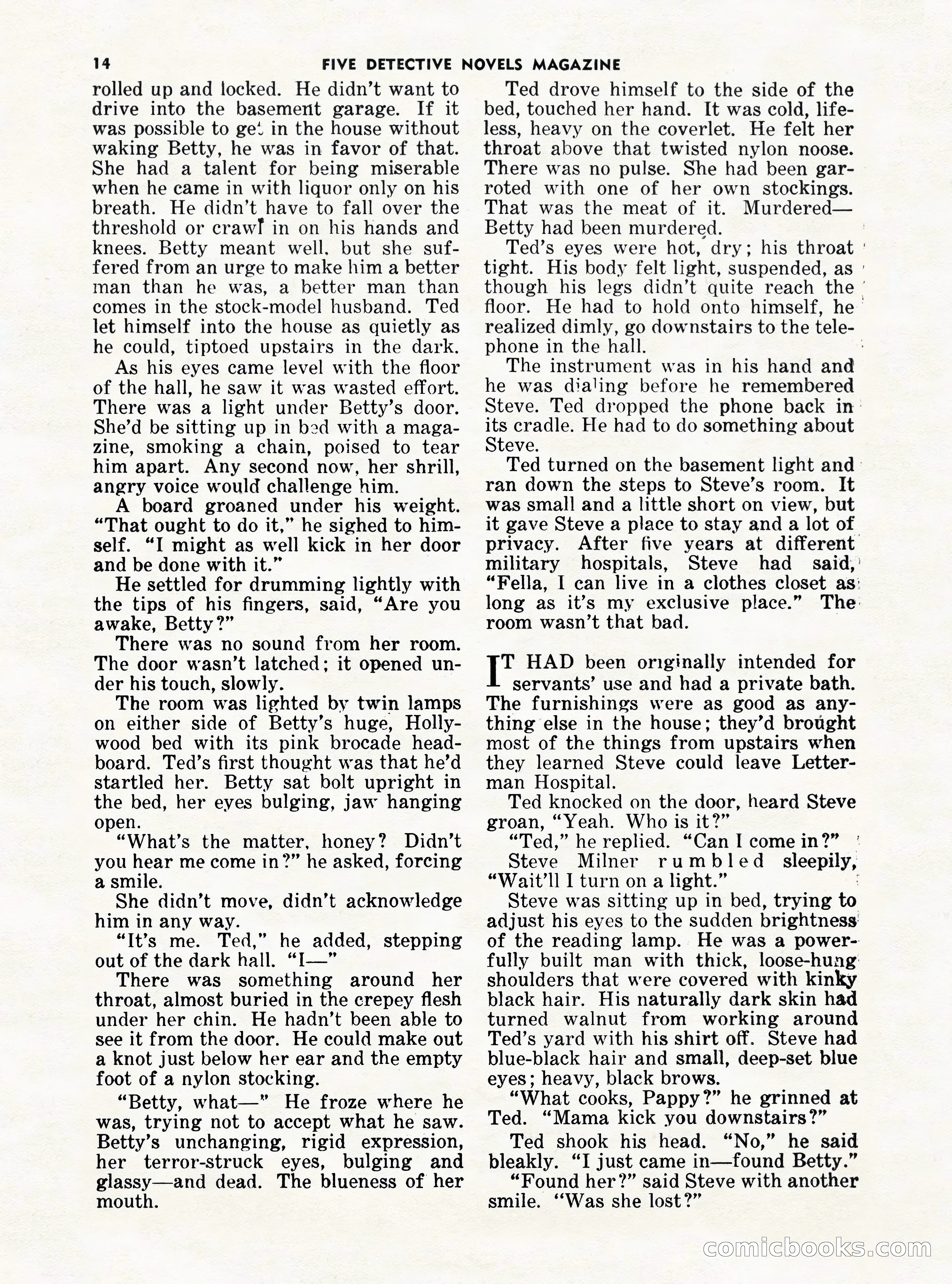 5 Detective Novels Magazine Cover — page 14 of 132