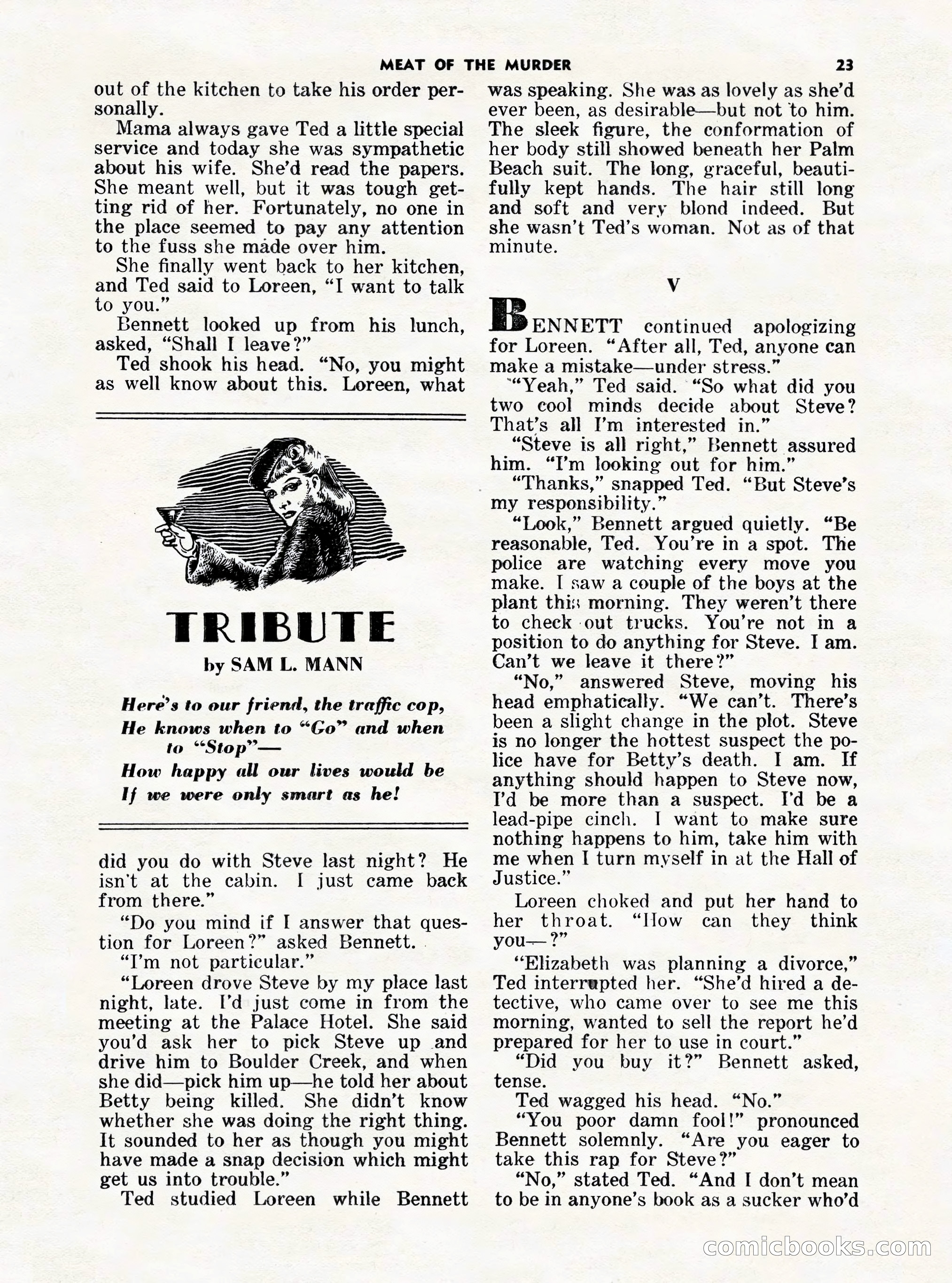 5 Detective Novels Magazine Cover — page 23 of 132