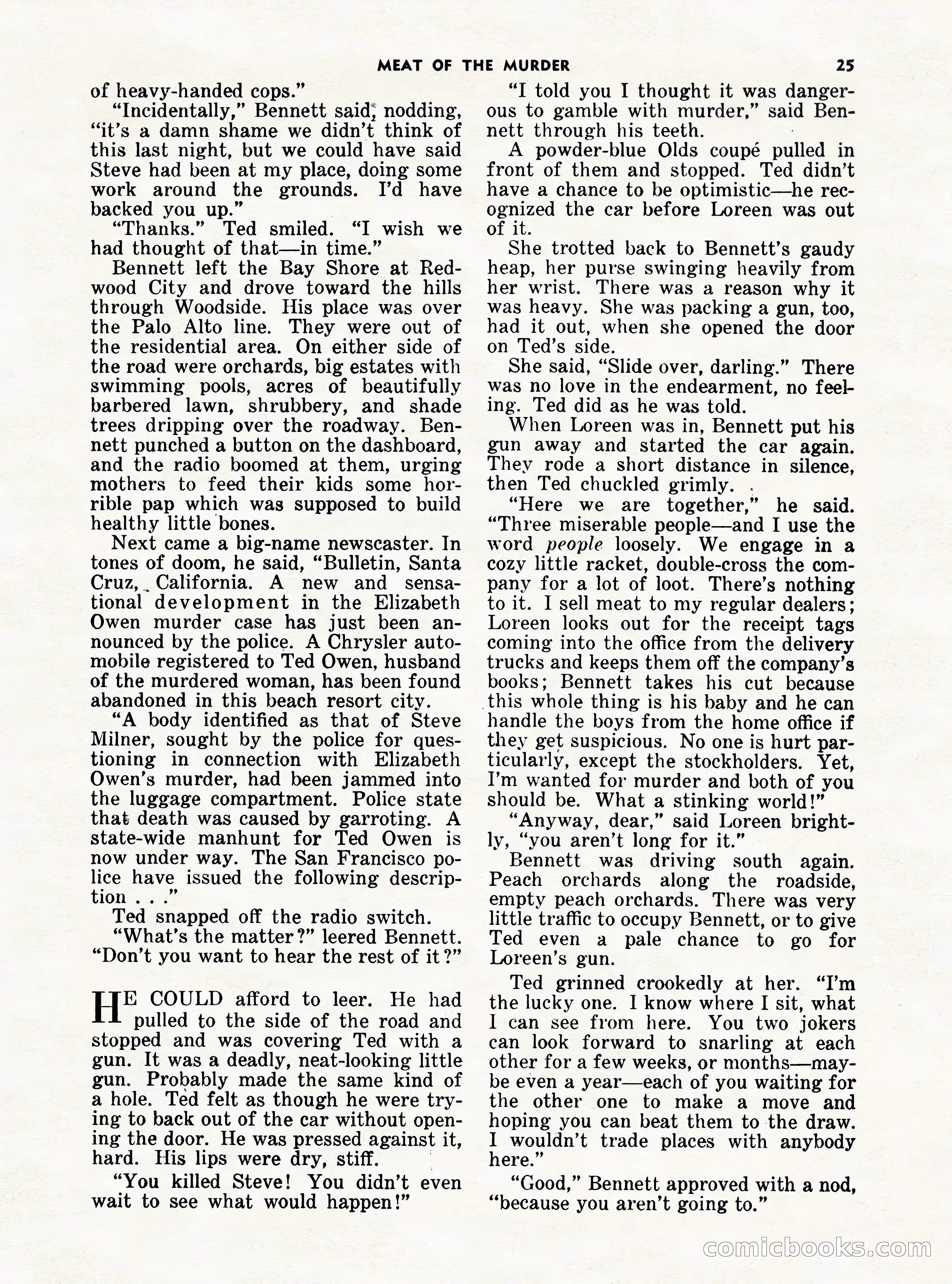 5 Detective Novels Magazine Cover — page 25 of 132