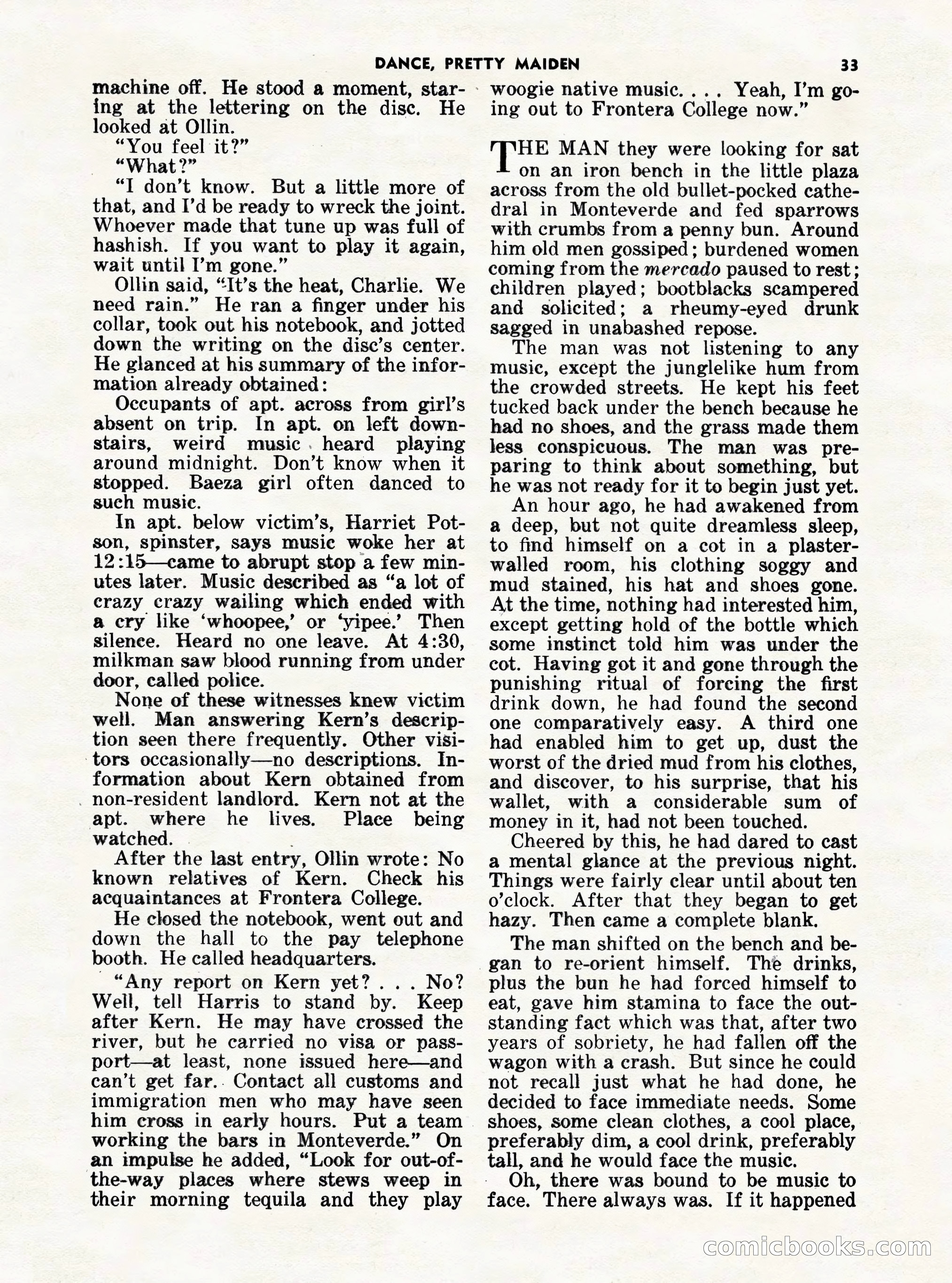 5 Detective Novels Magazine Cover — page 33 of 132