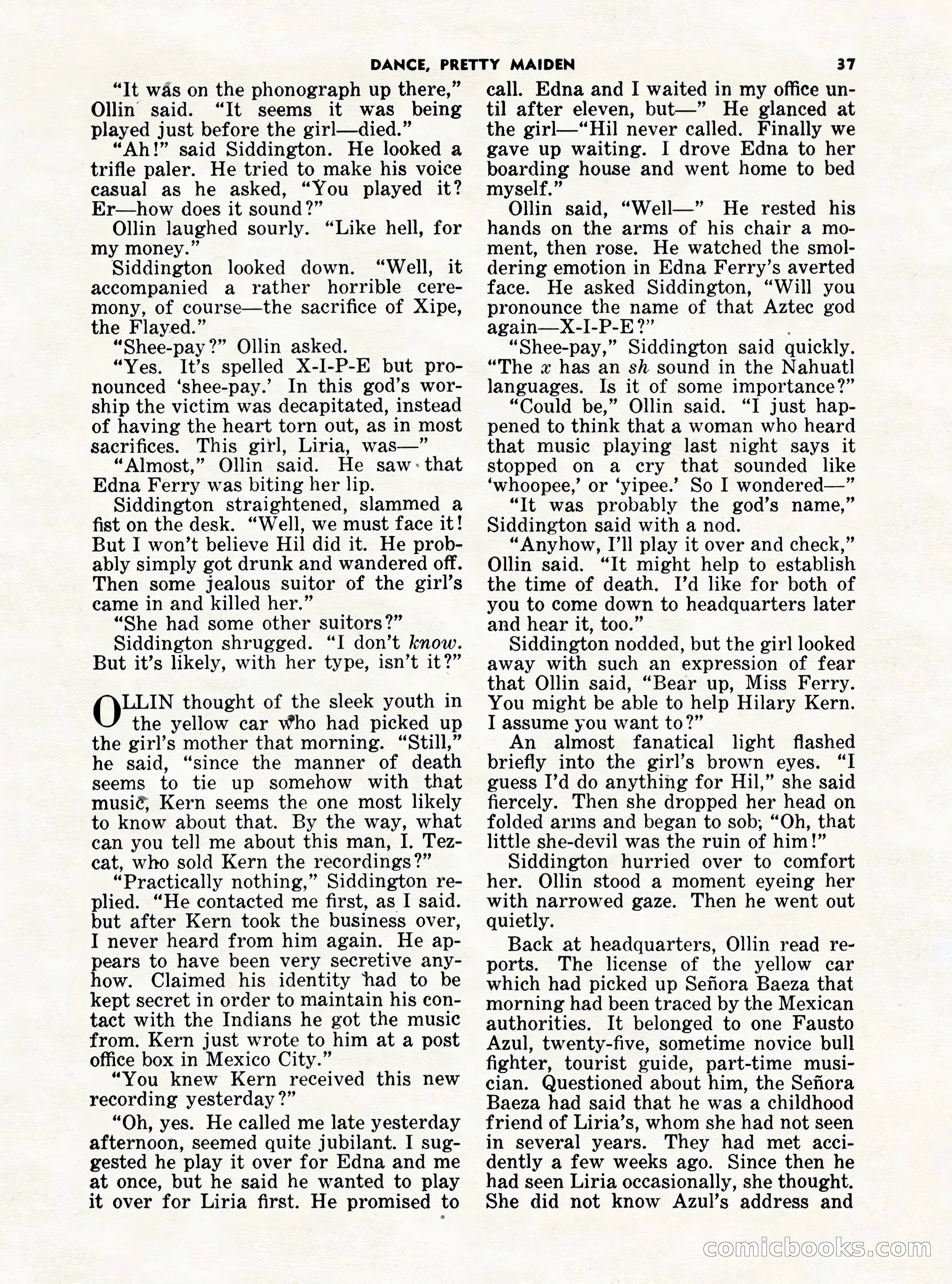 5 Detective Novels Magazine Cover — page 37 of 132