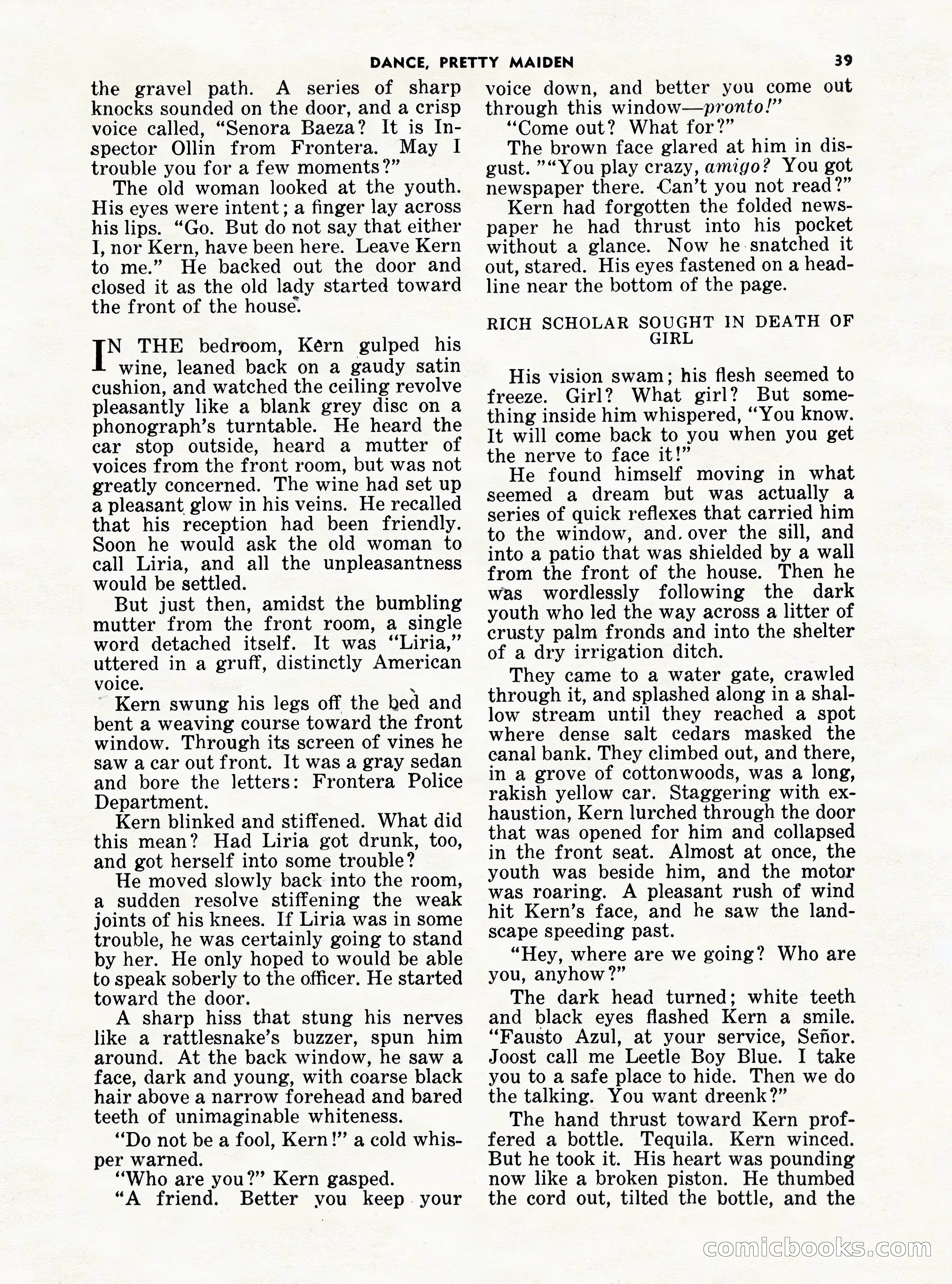 5 Detective Novels Magazine Cover — page 39 of 132