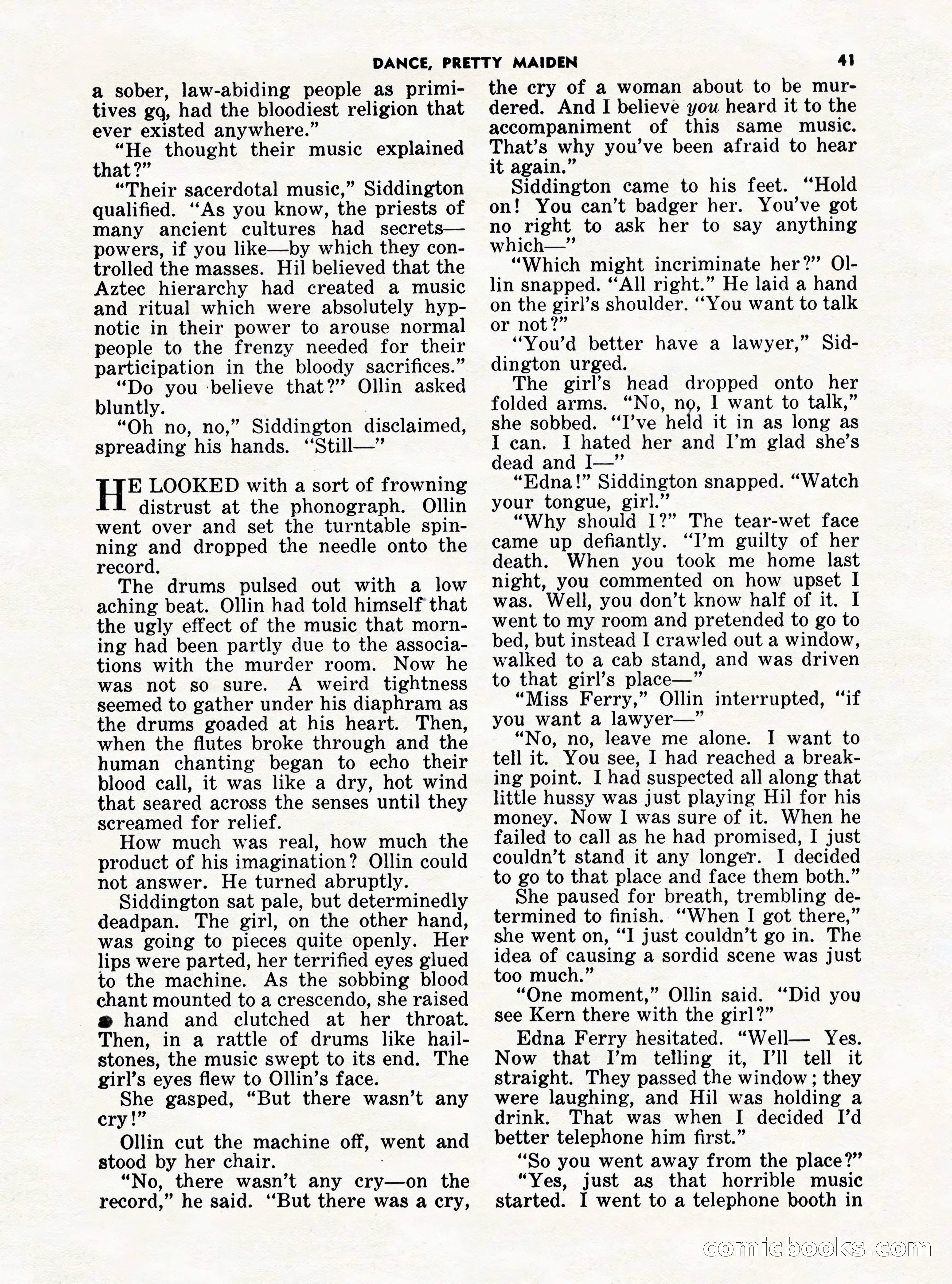 5 Detective Novels Magazine Cover — page 41 of 132