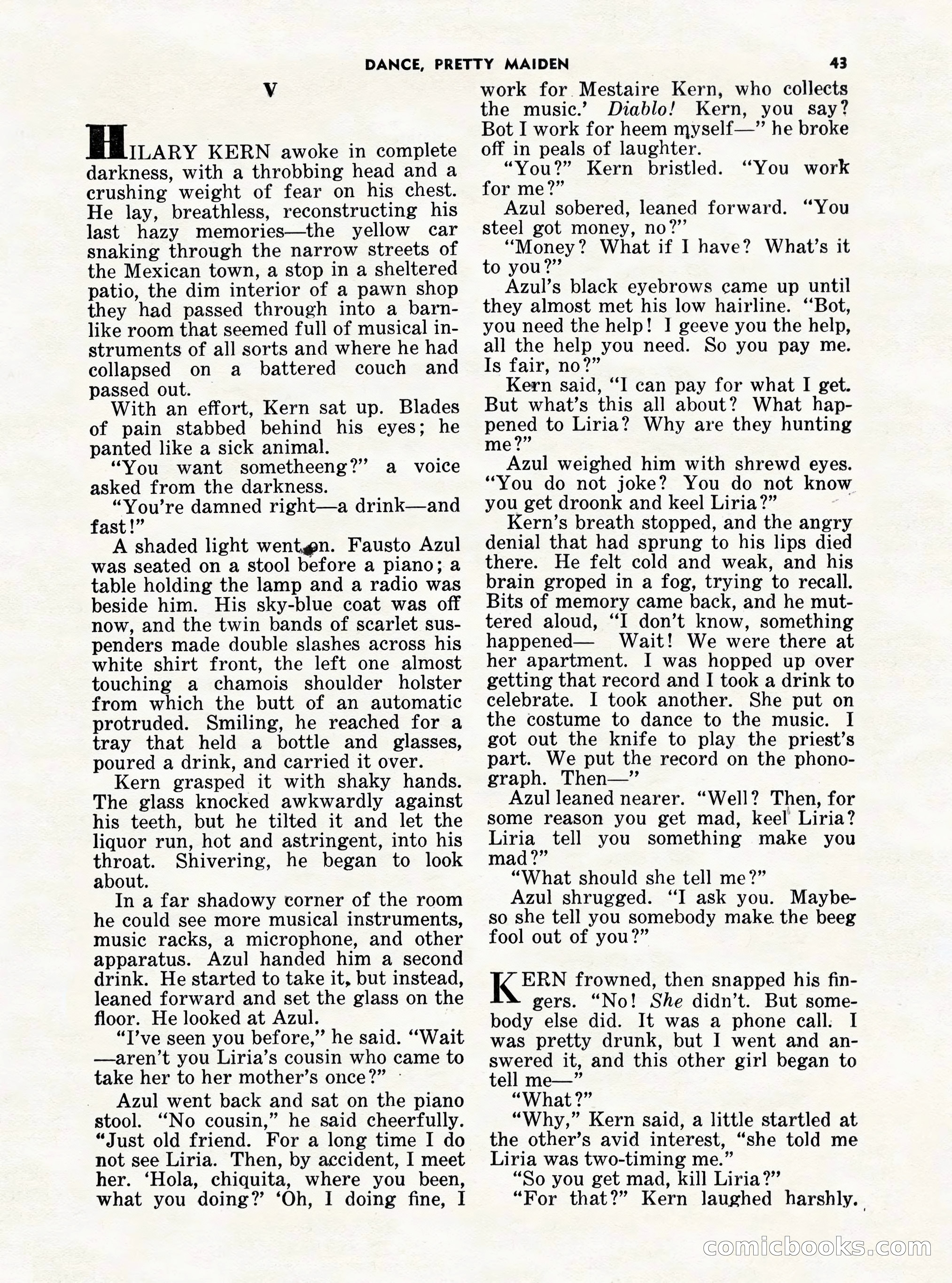 5 Detective Novels Magazine Cover — page 43 of 132