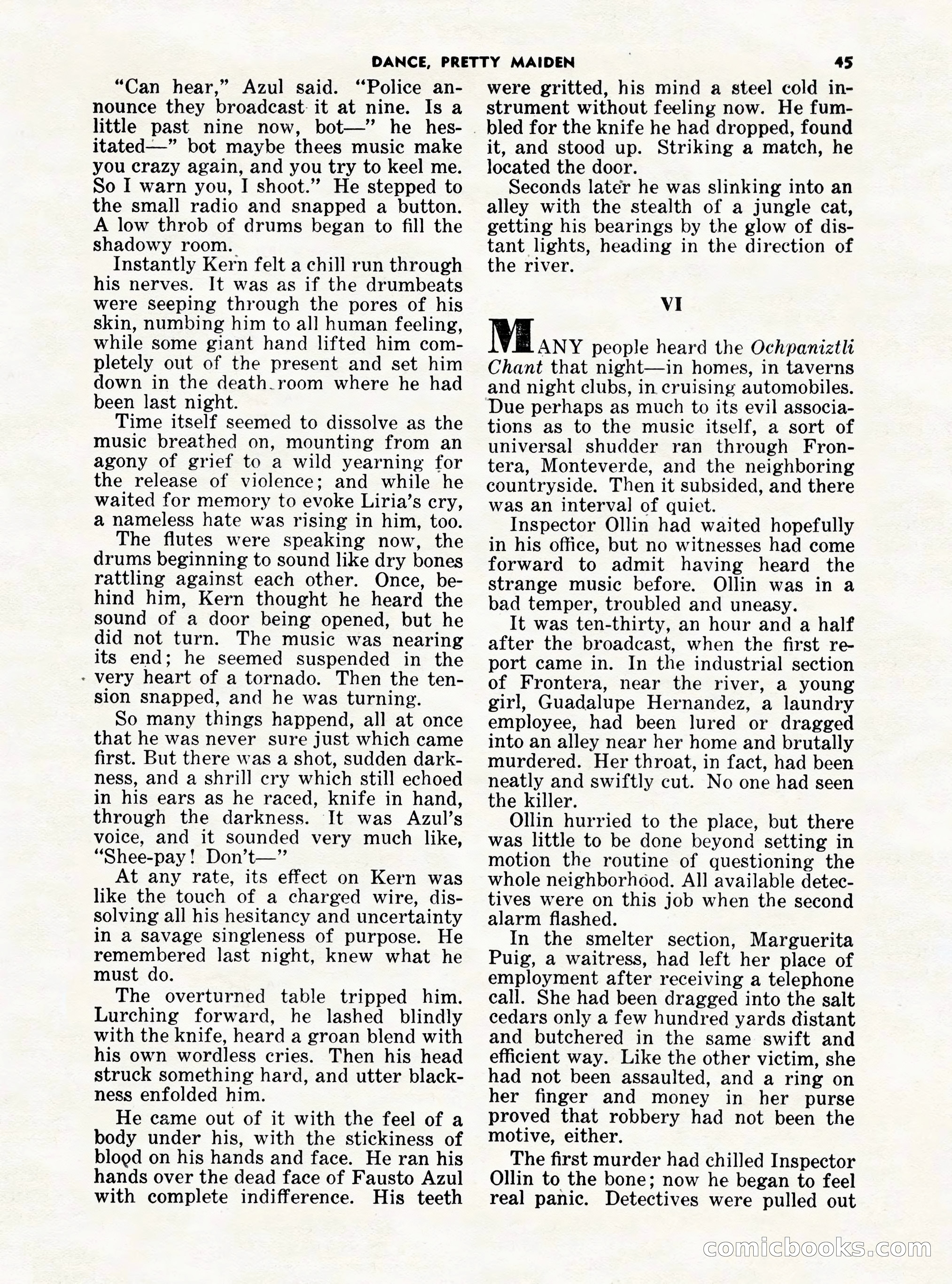 5 Detective Novels Magazine Cover — page 45 of 132