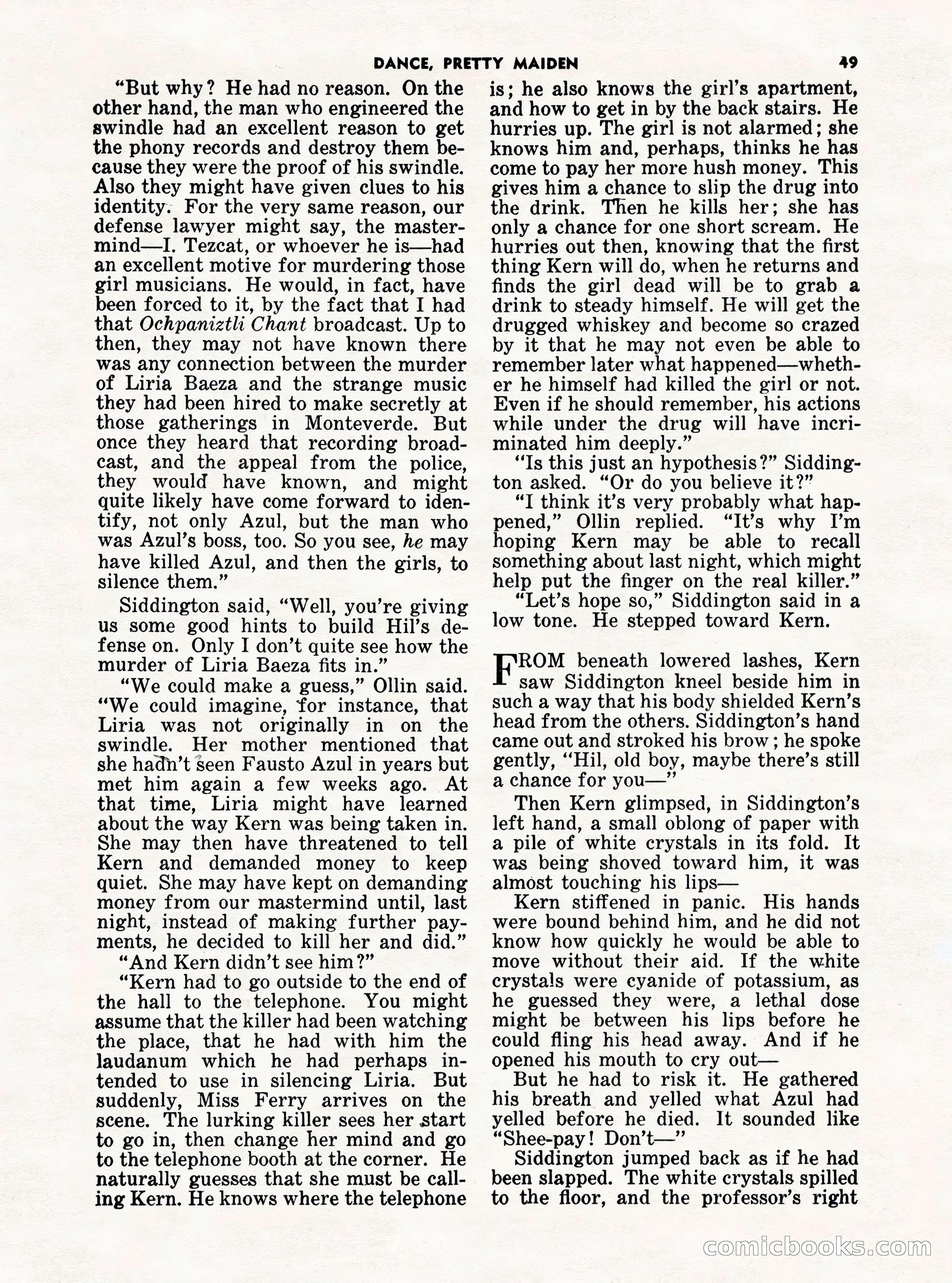 5 Detective Novels Magazine Cover — page 49 of 132
