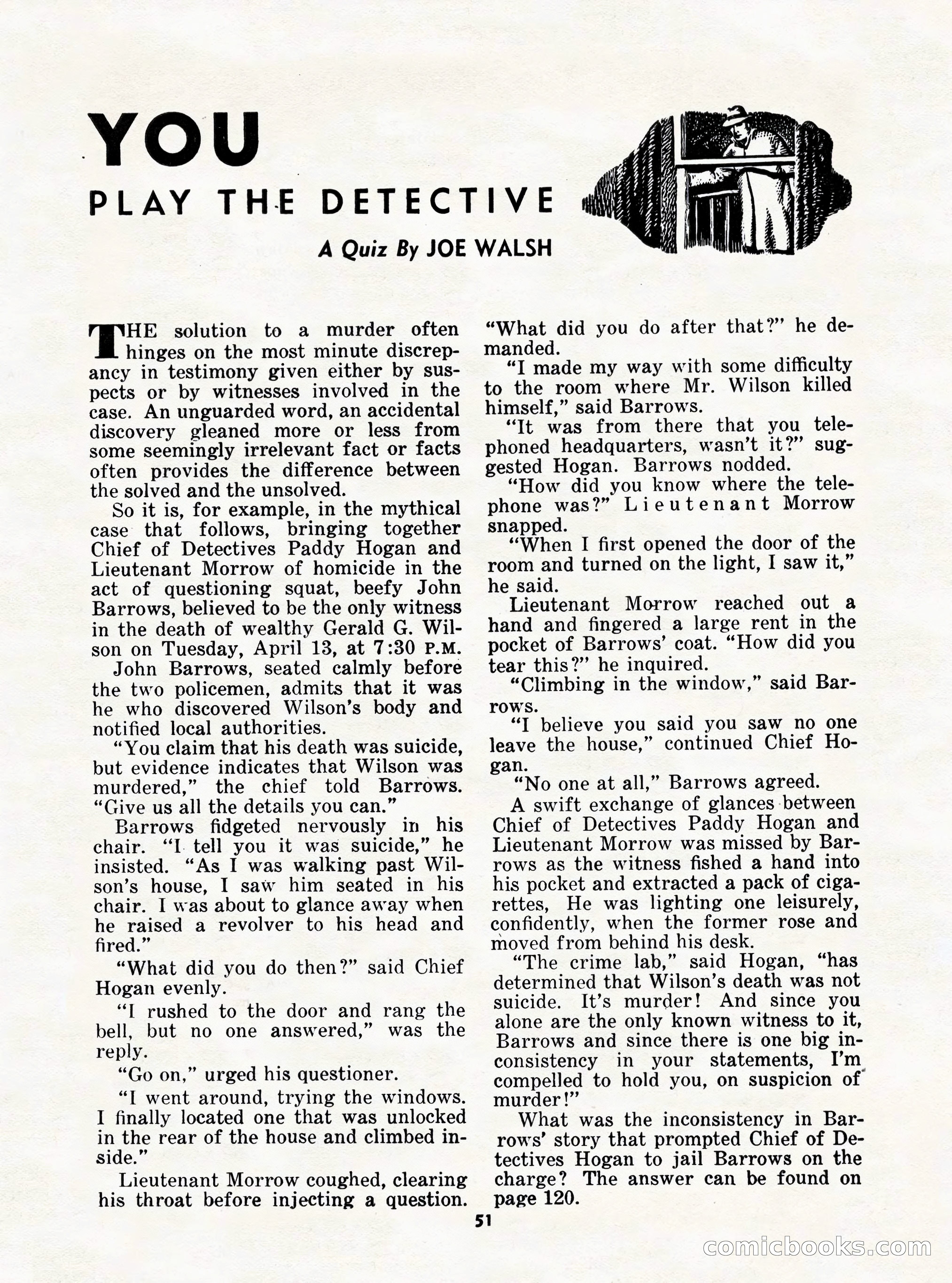 5 Detective Novels Magazine Cover — page 51 of 132