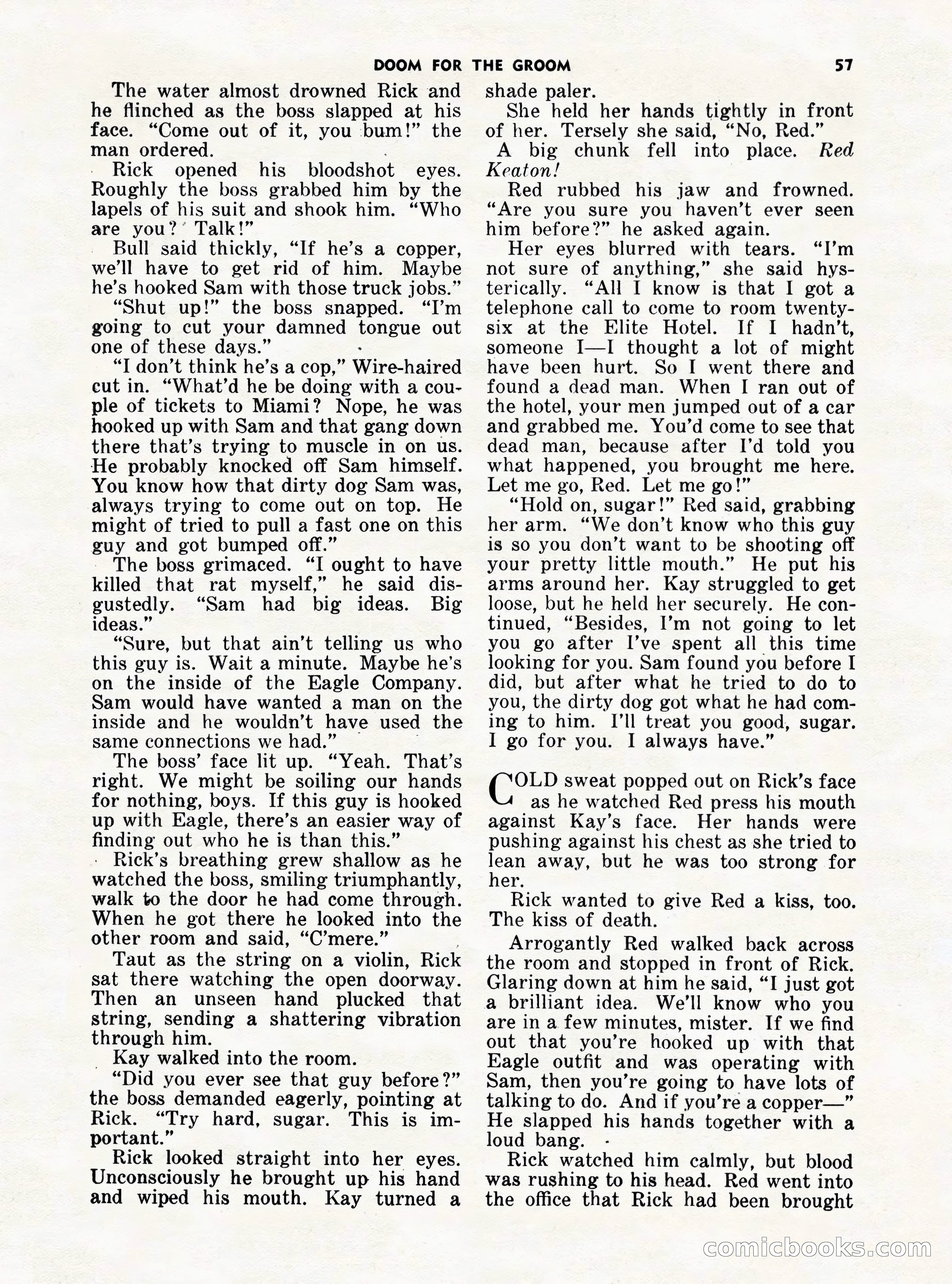 5 Detective Novels Magazine Cover — page 57 of 132