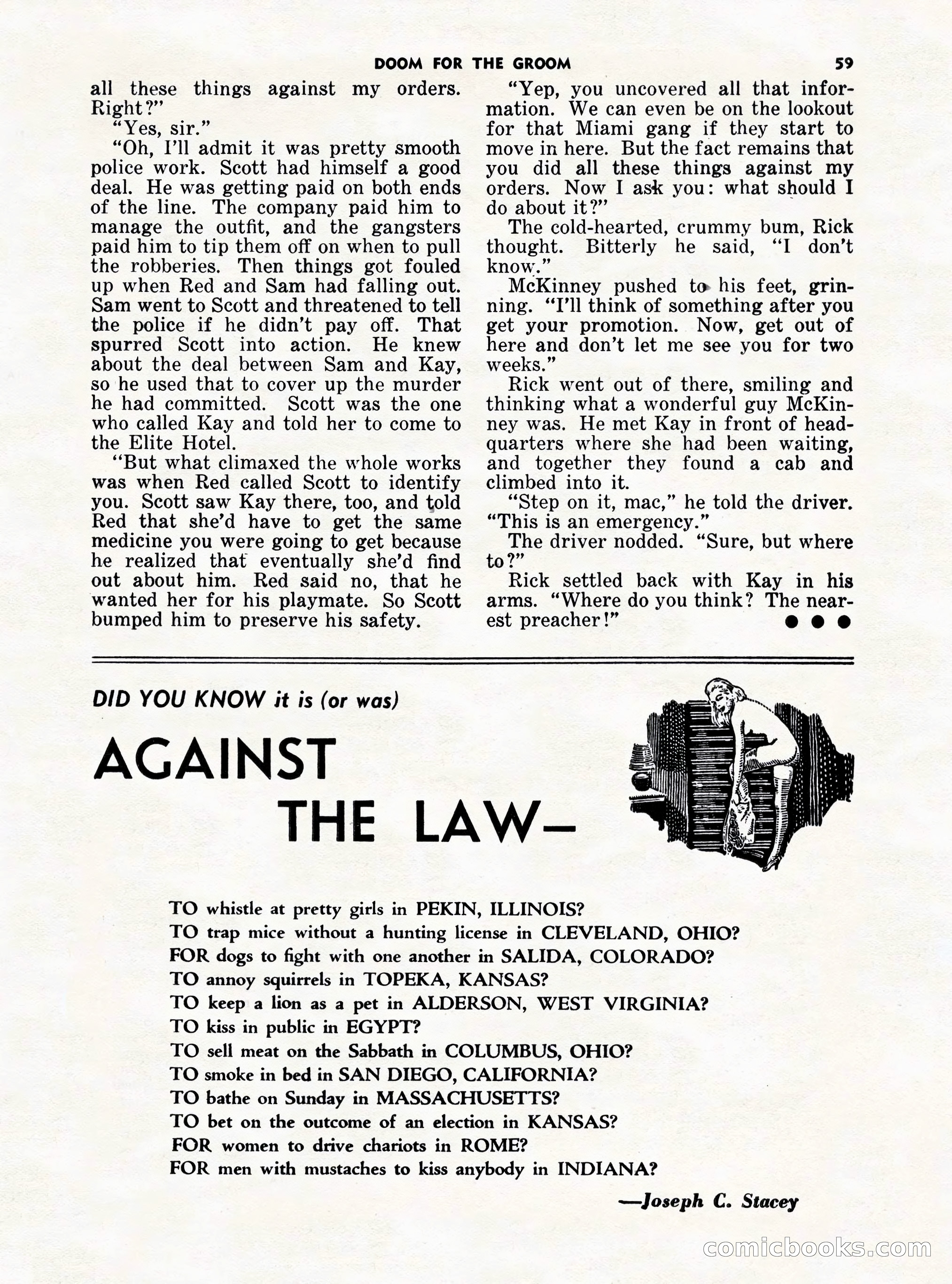 5 Detective Novels Magazine Cover — page 59 of 132