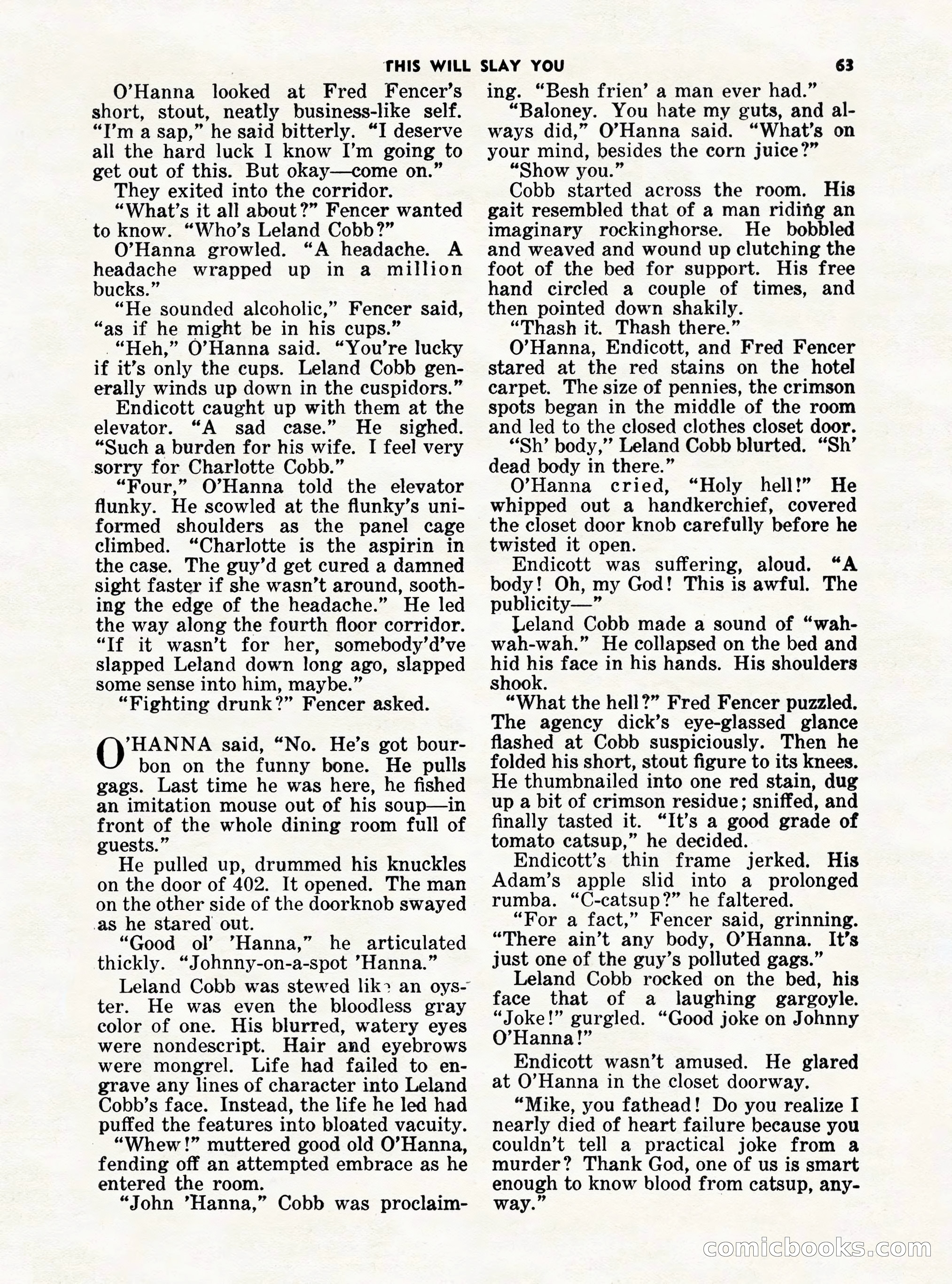 5 Detective Novels Magazine Cover — page 63 of 132