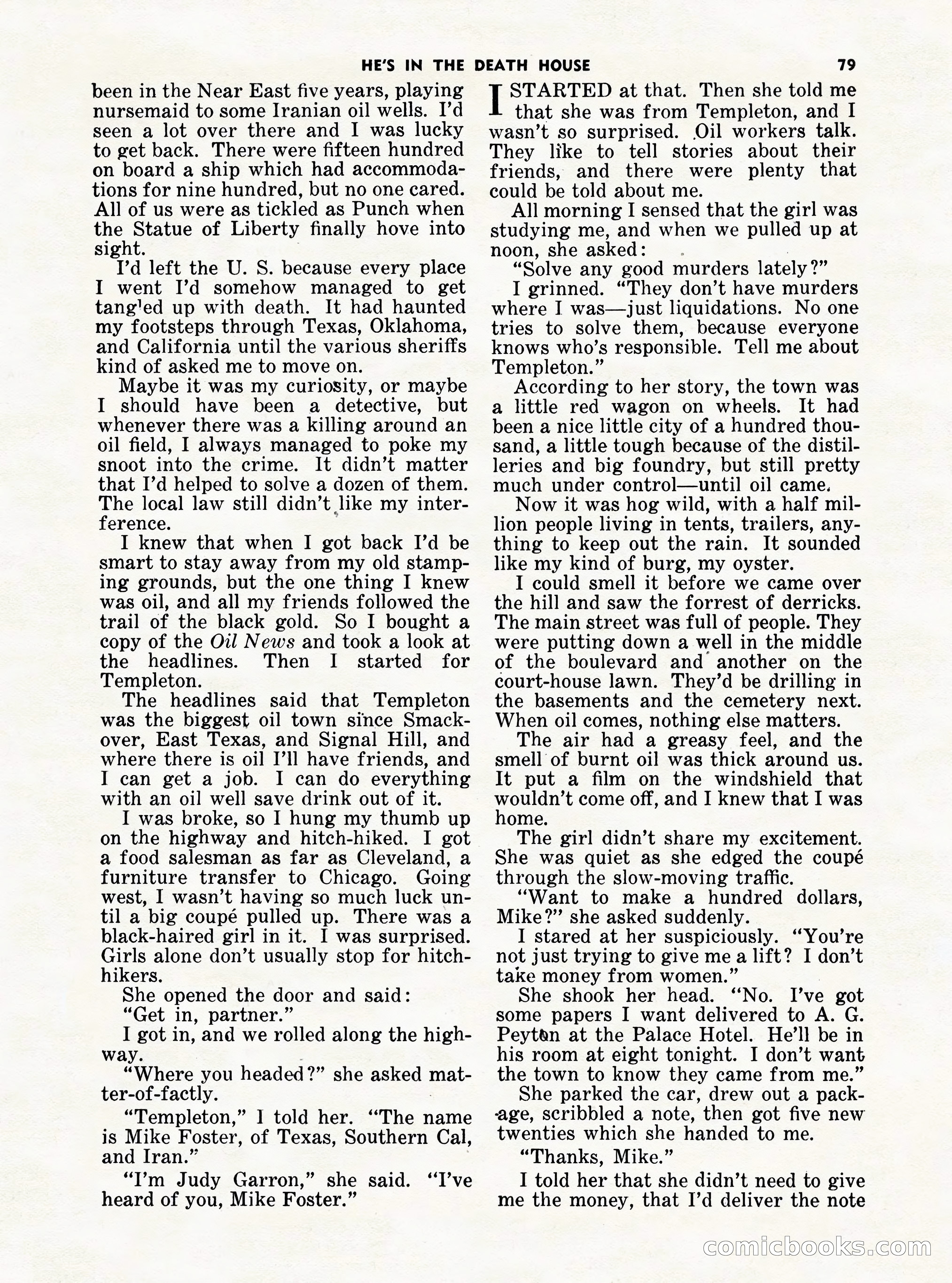 5 Detective Novels Magazine Cover — page 79 of 132