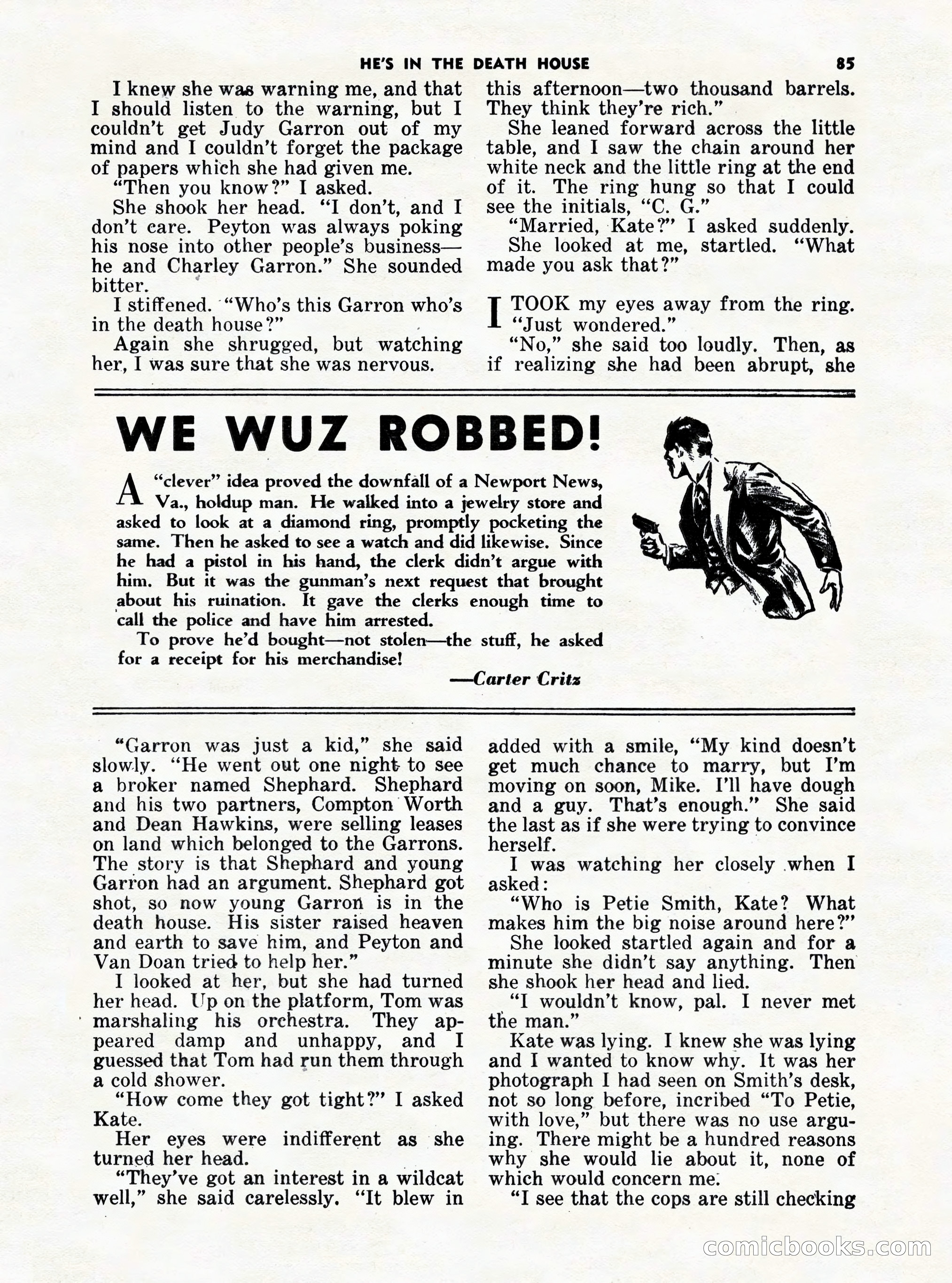 5 Detective Novels Magazine Cover — page 85 of 132
