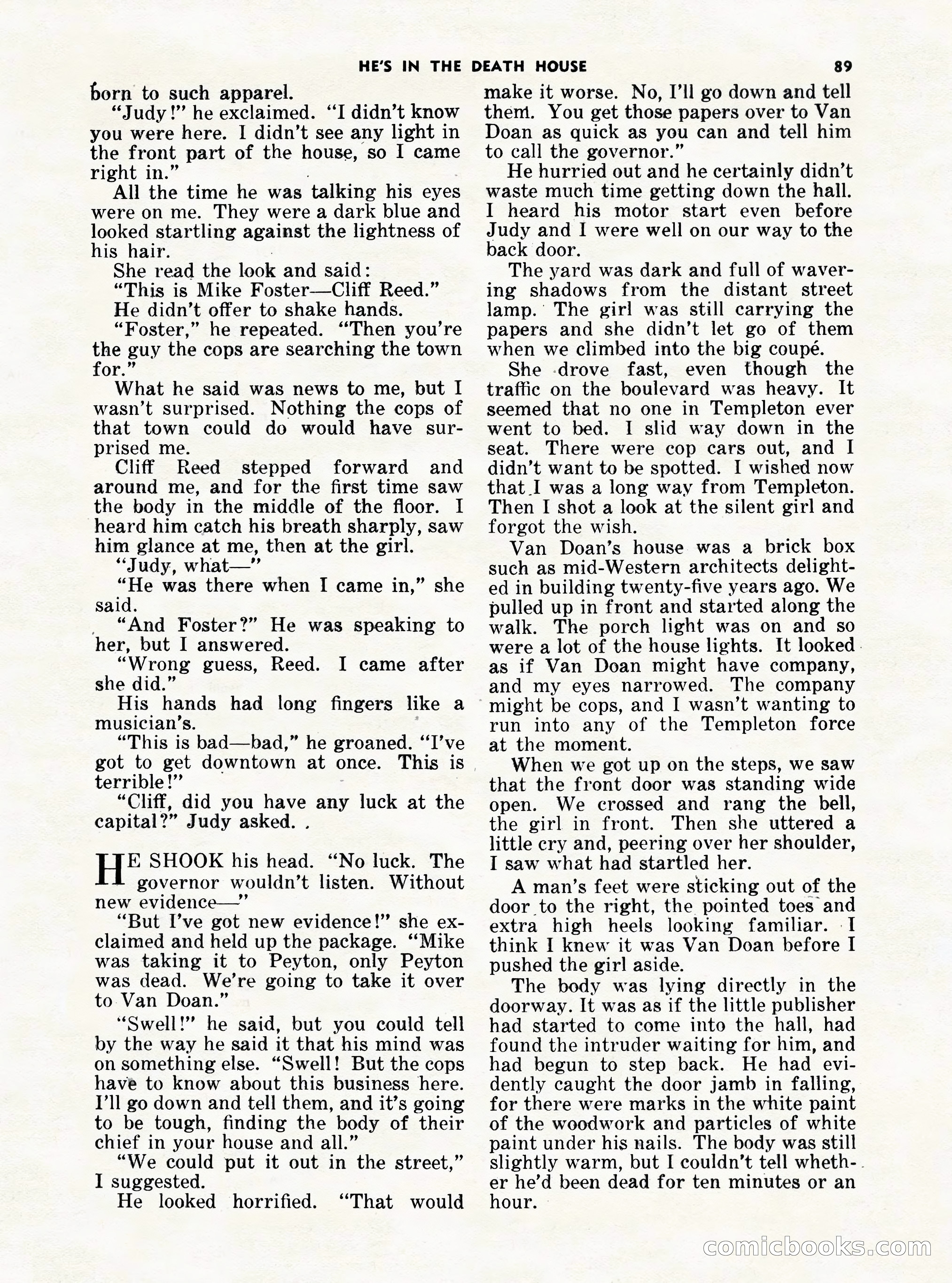 5 Detective Novels Magazine Cover — page 89 of 132