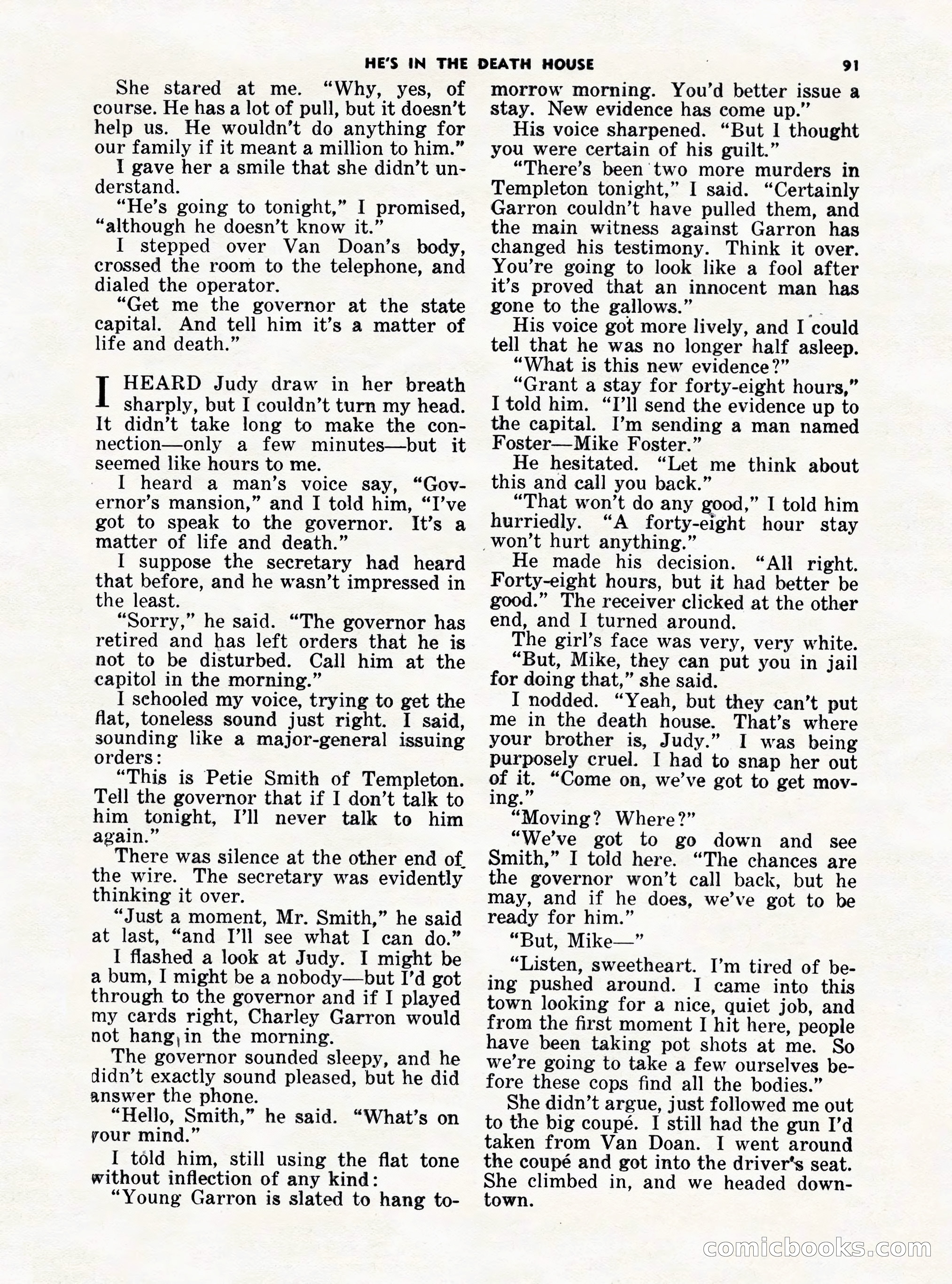 5 Detective Novels Magazine Cover — page 91 of 132