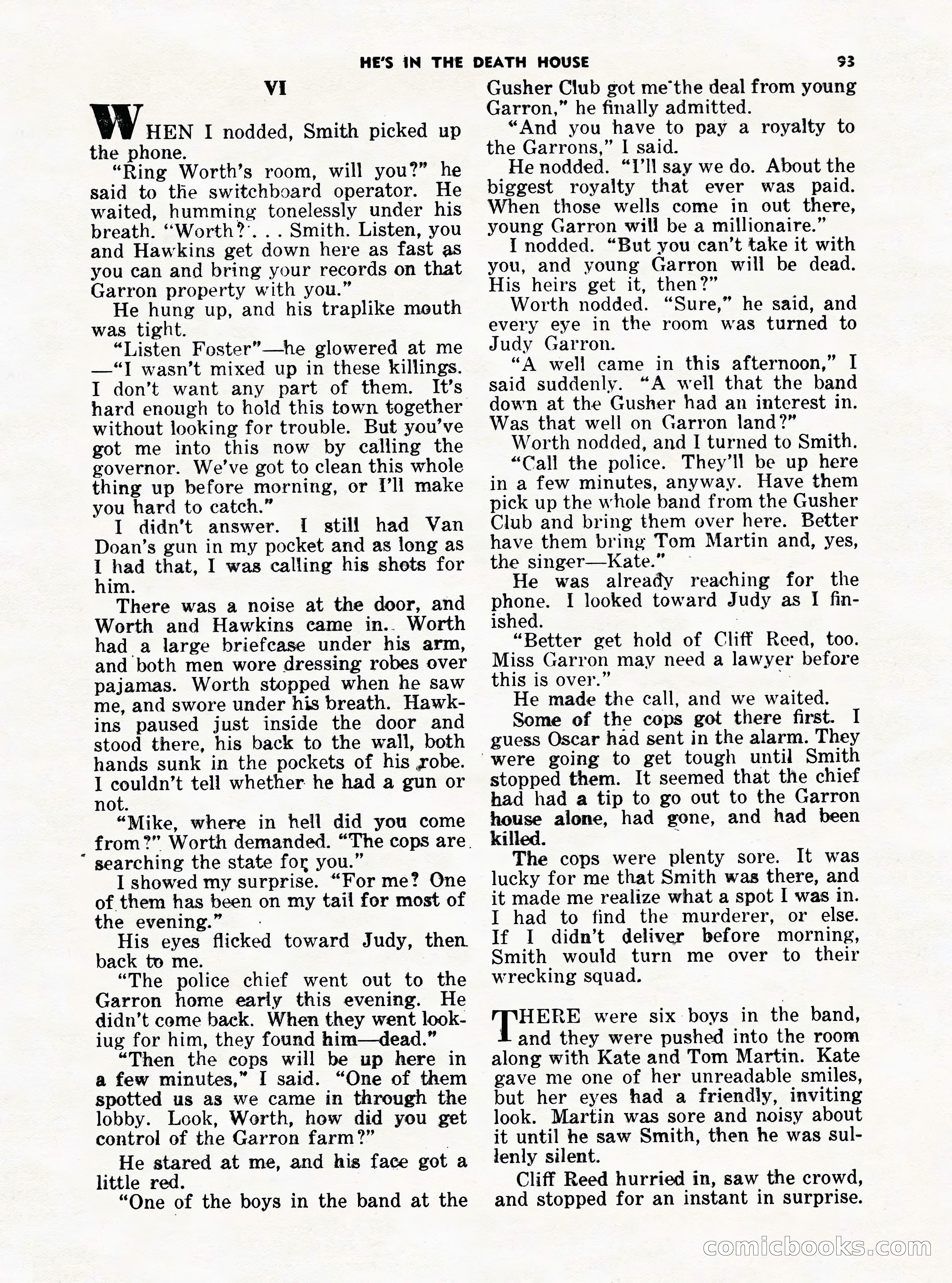 5 Detective Novels Magazine Cover — page 93 of 132