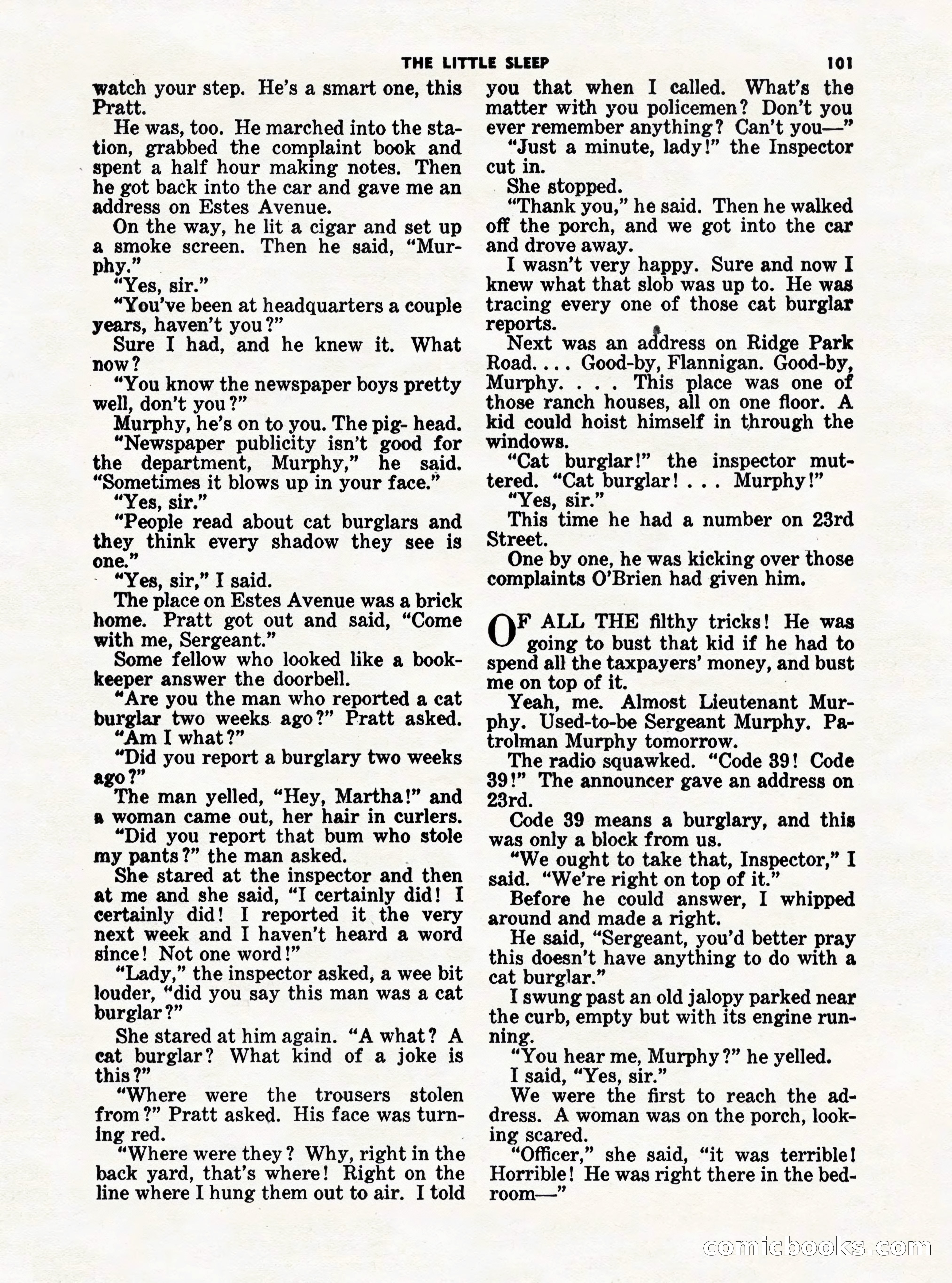 5 Detective Novels Magazine Cover — page 101 of 132