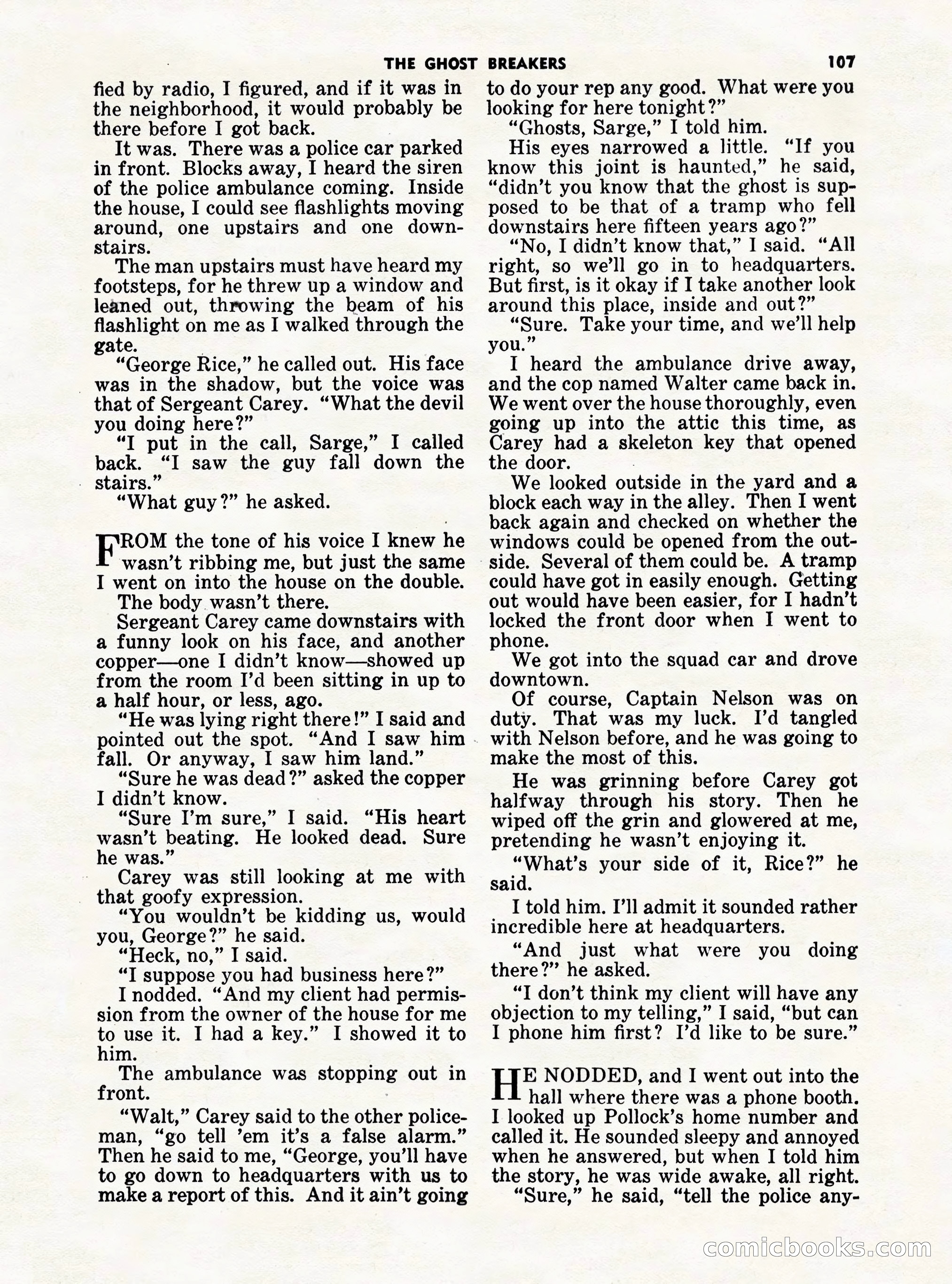 5 Detective Novels Magazine Cover — page 107 of 132