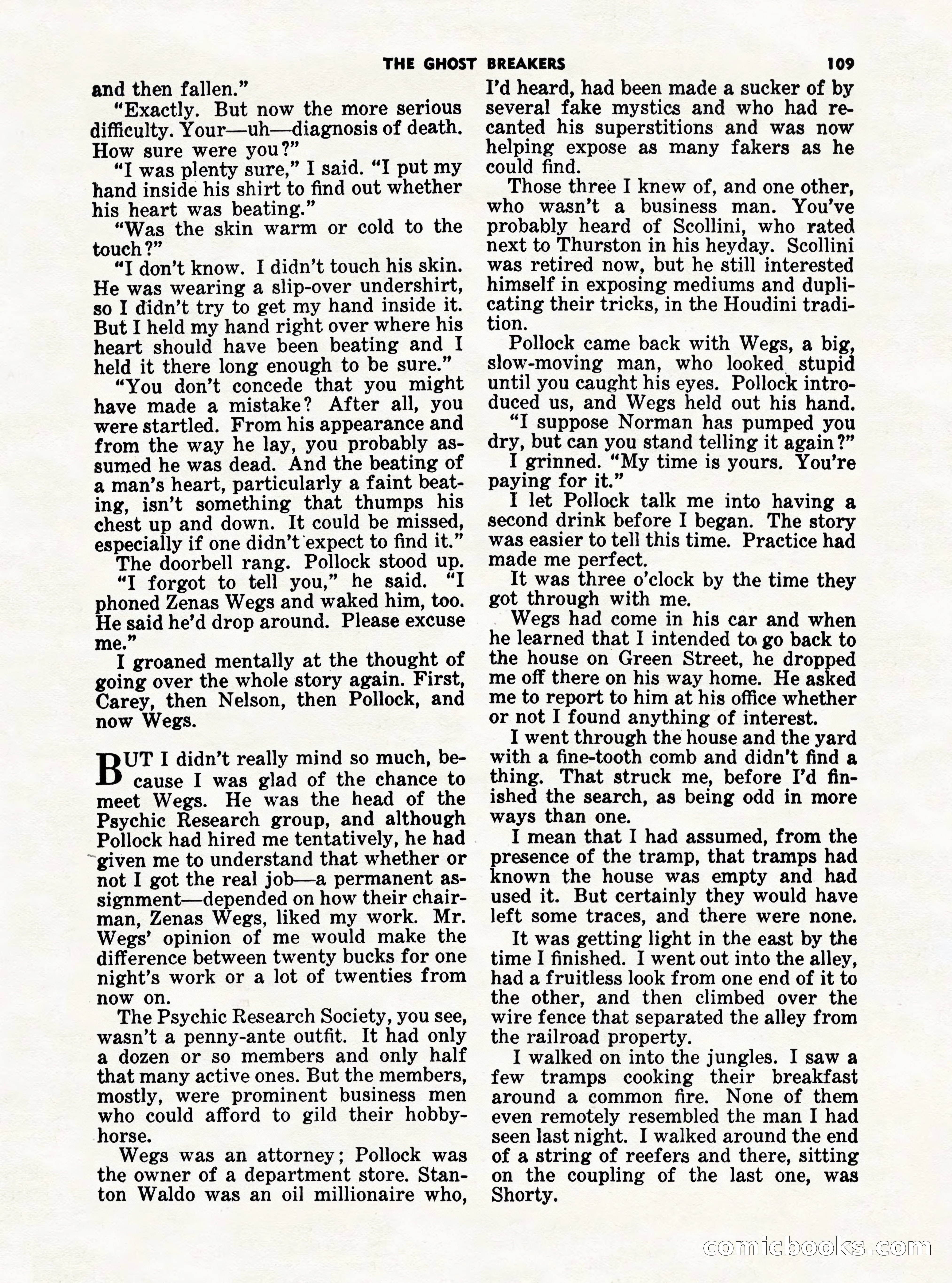 5 Detective Novels Magazine Cover — page 109 of 132