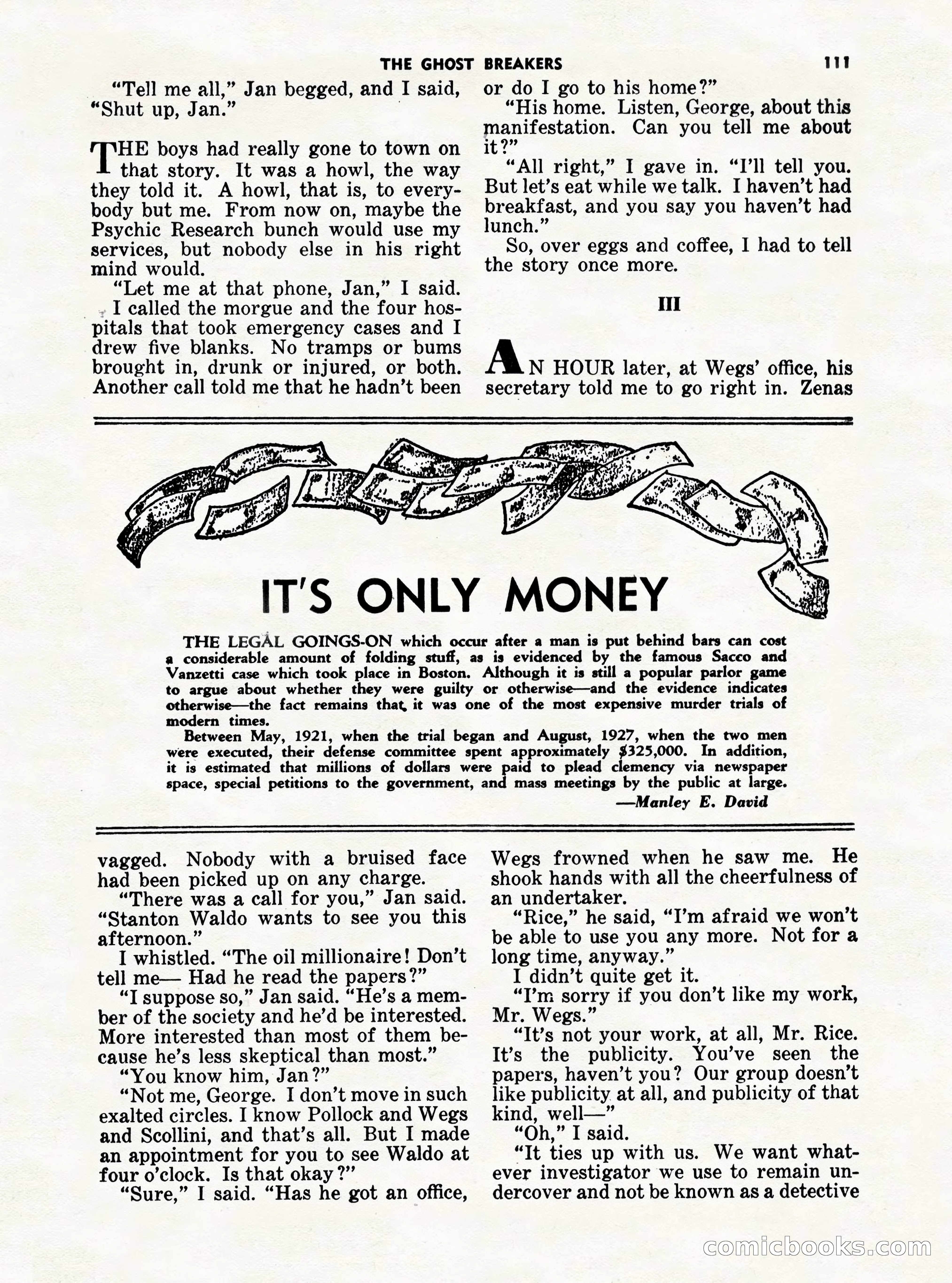 5 Detective Novels Magazine Cover — page 111 of 132