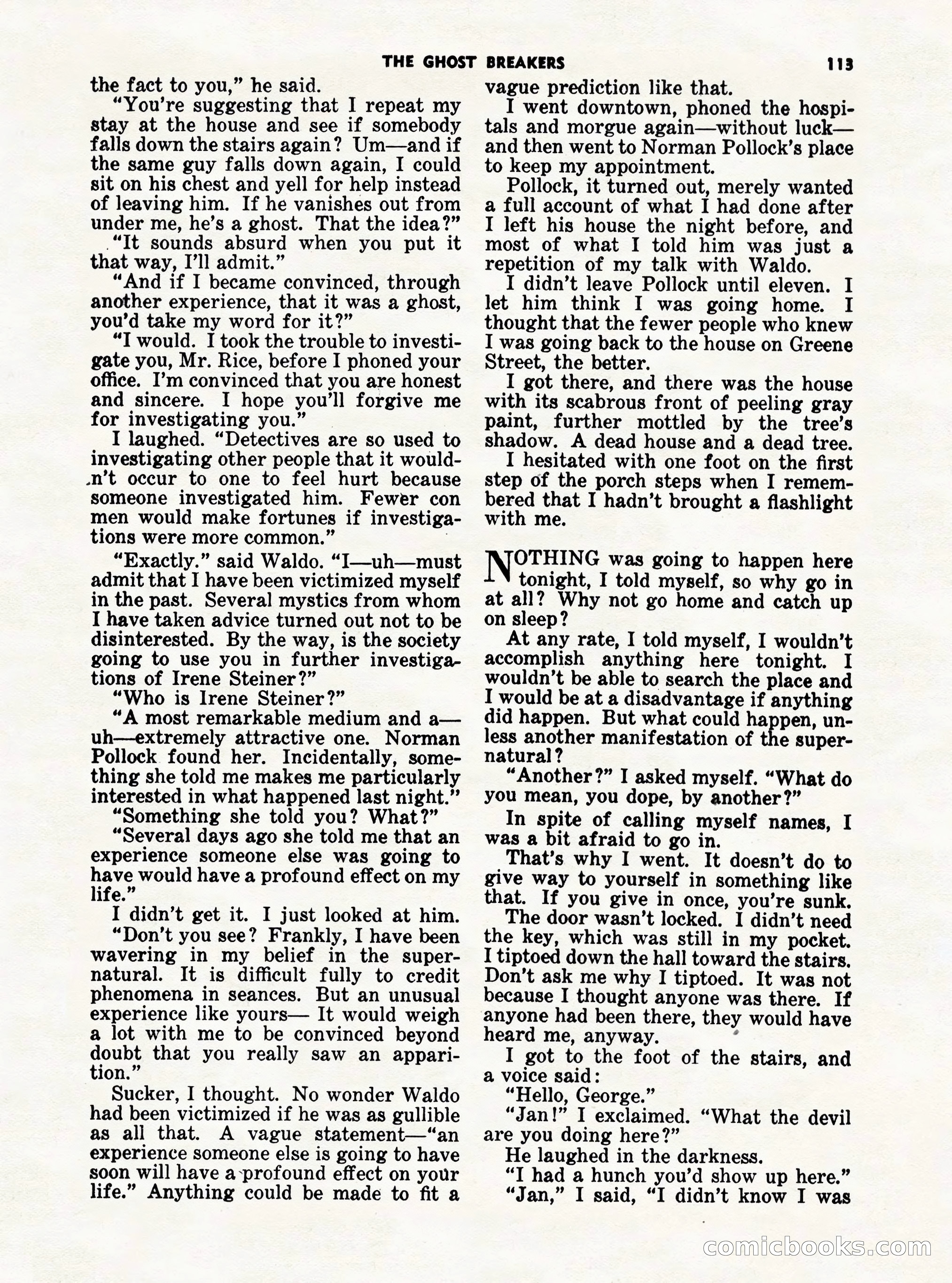5 Detective Novels Magazine Cover — page 113 of 132