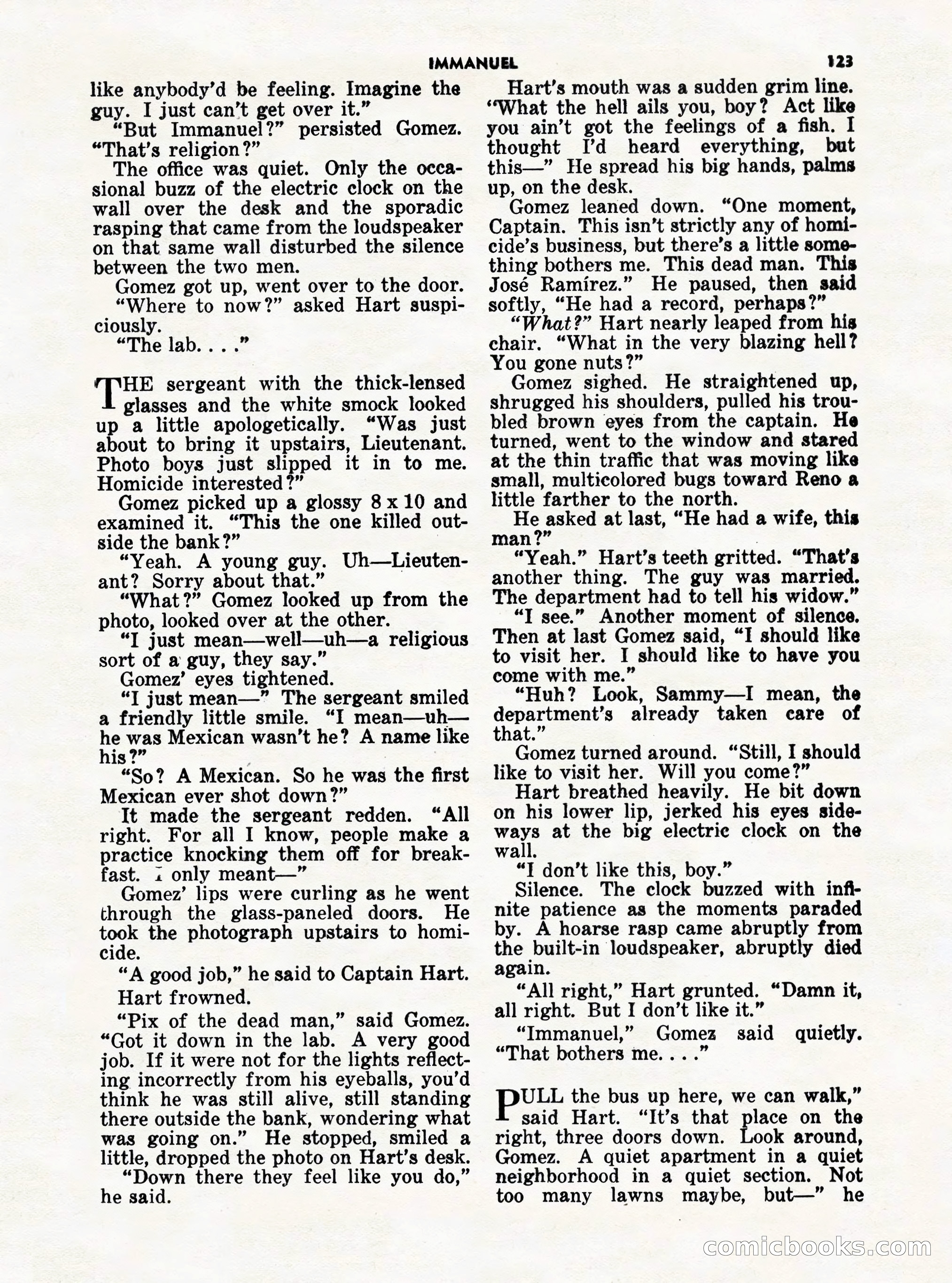 5 Detective Novels Magazine Cover — page 123 of 132