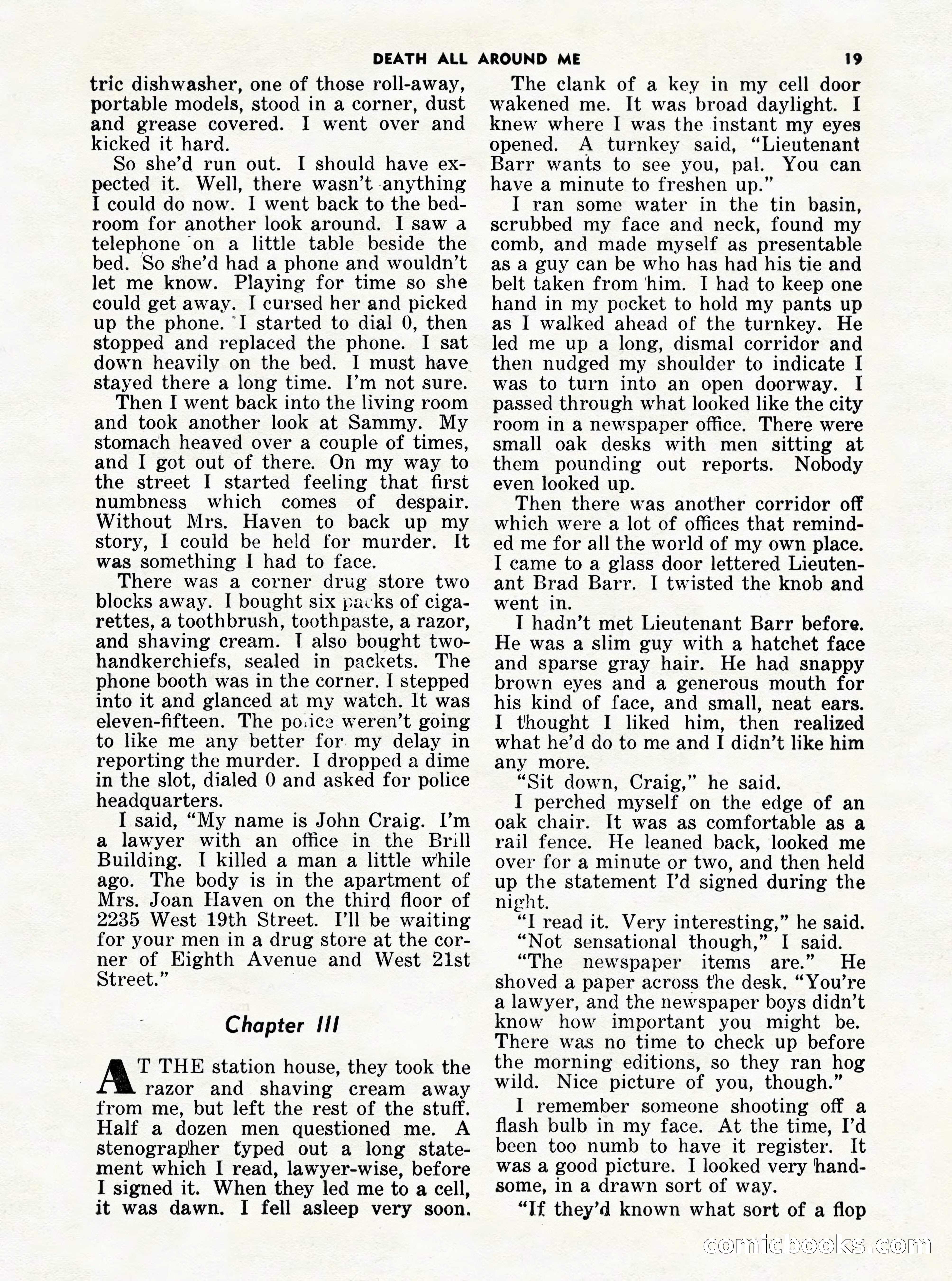 5 Detective Novels Magazine Cover — page 19 of 132