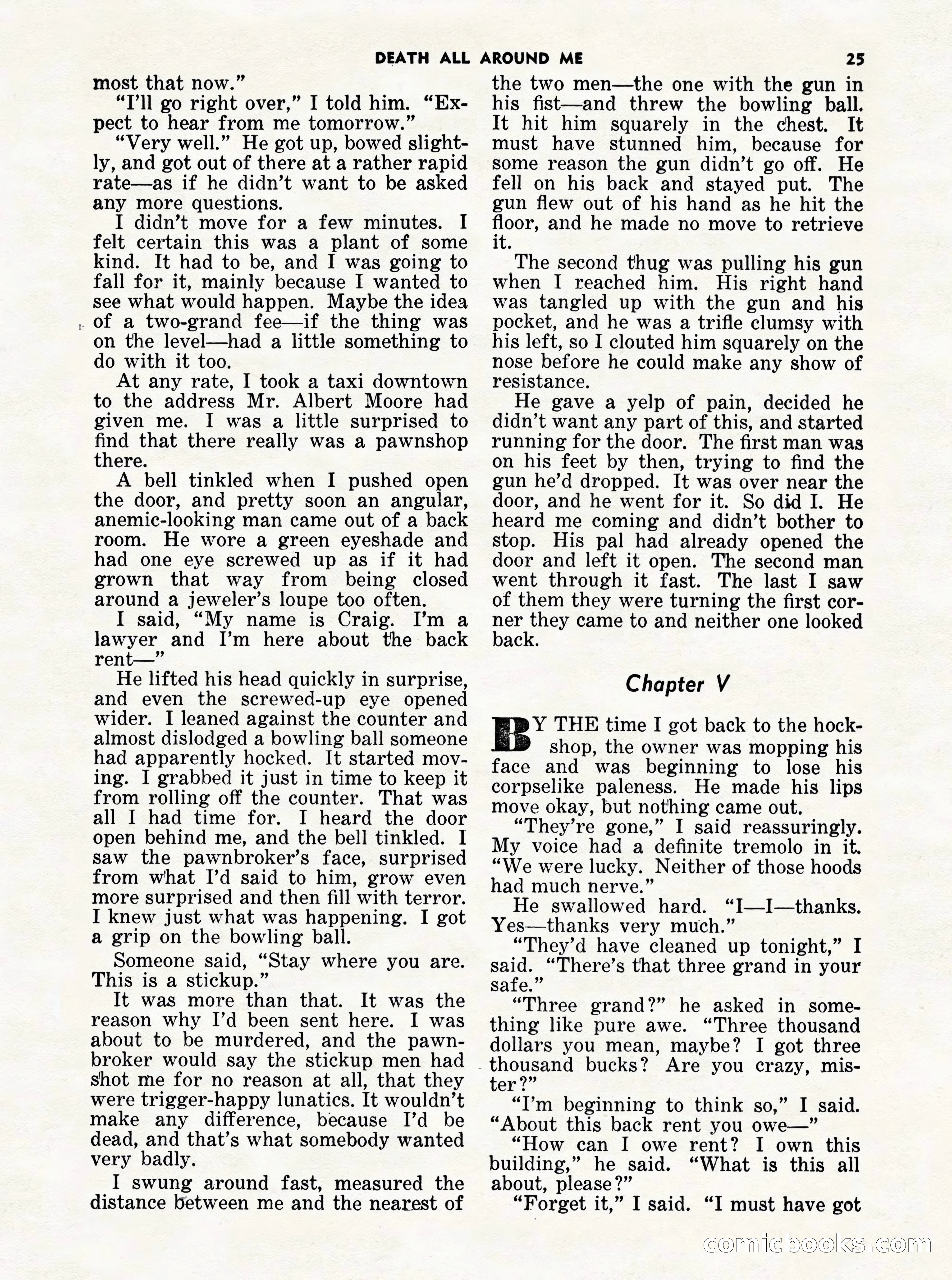 5 Detective Novels Magazine Cover — page 25 of 132