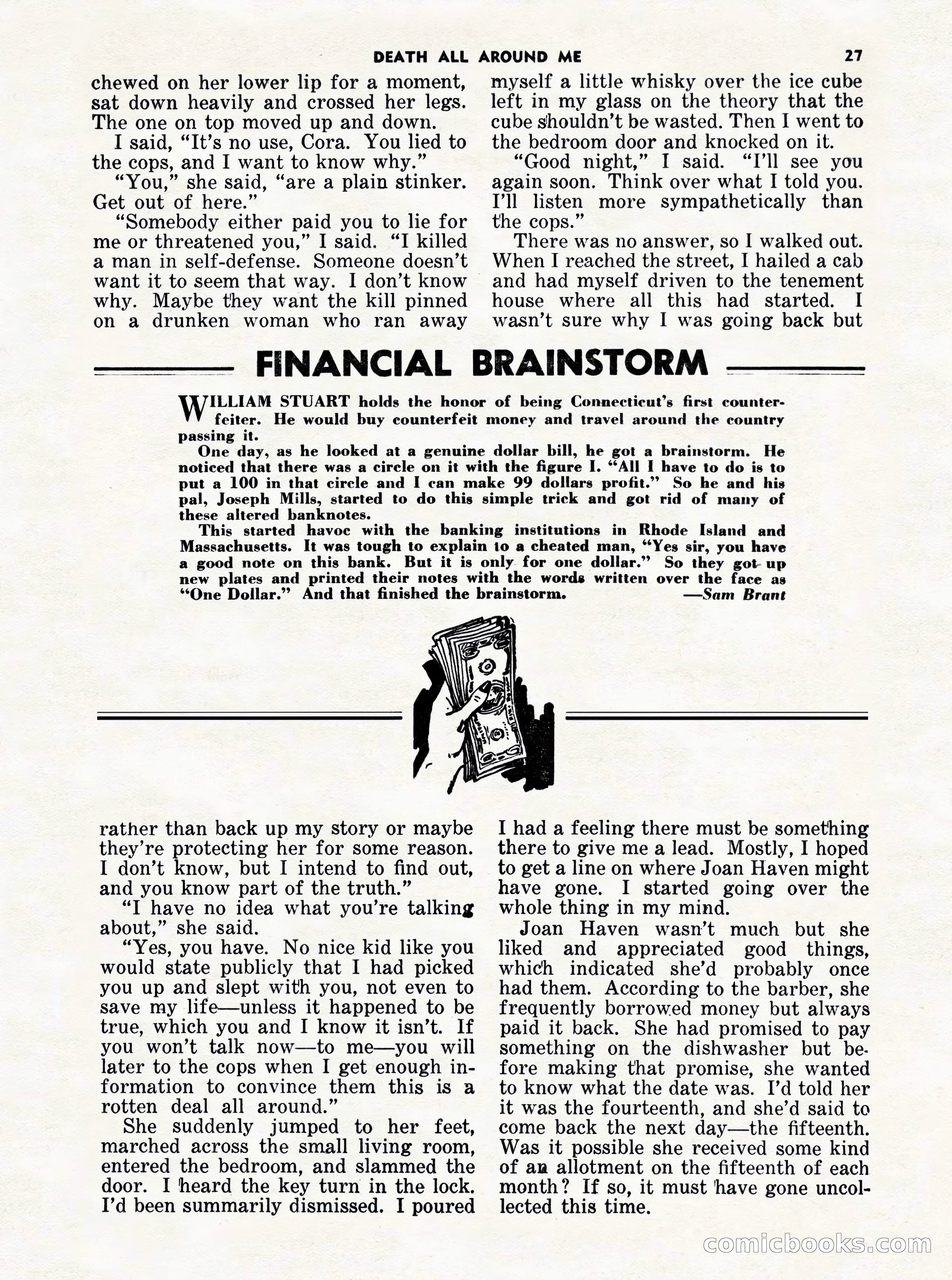 5 Detective Novels Magazine Cover — page 27 of 132