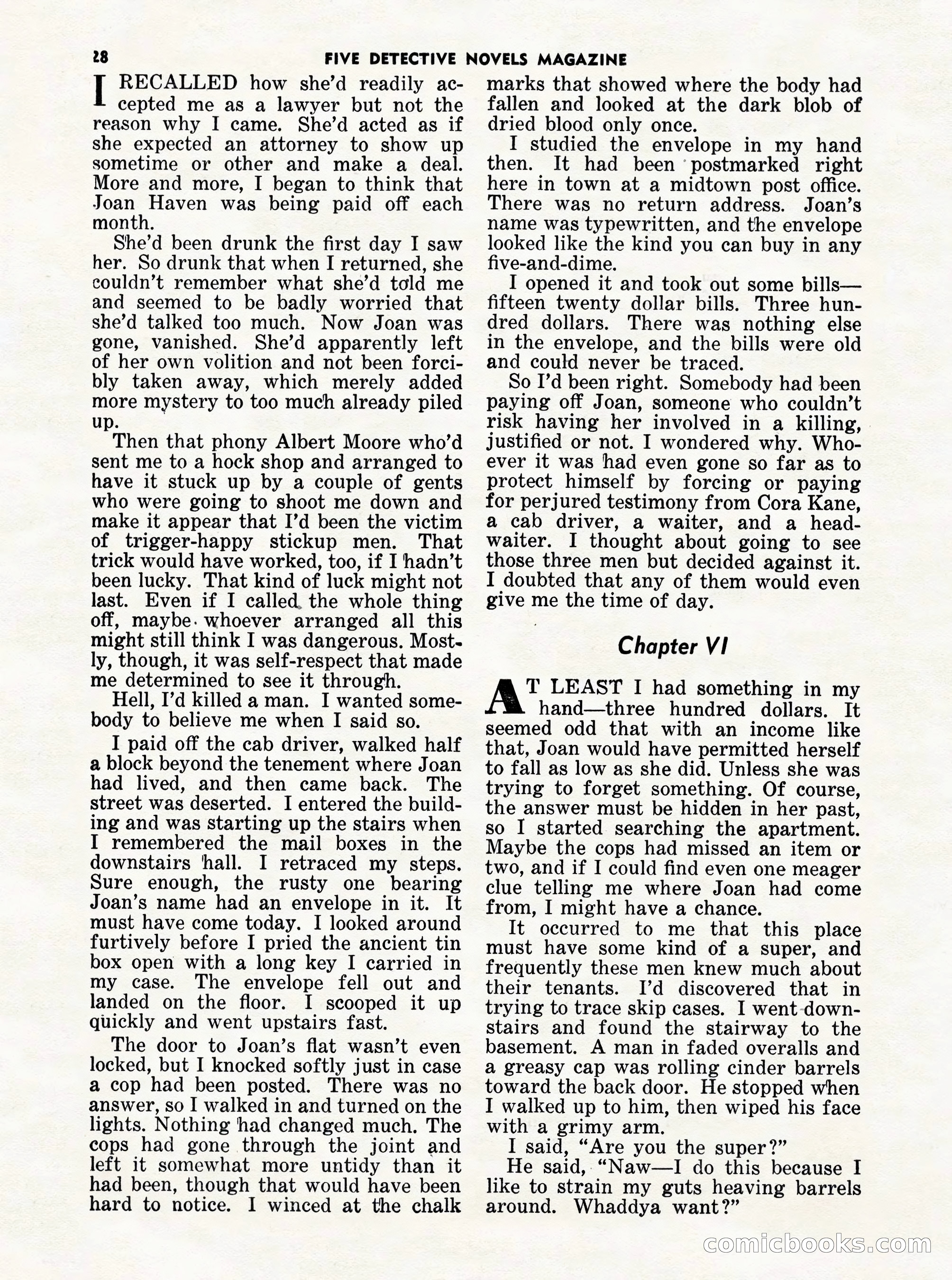 5 Detective Novels Magazine Cover — page 28 of 132